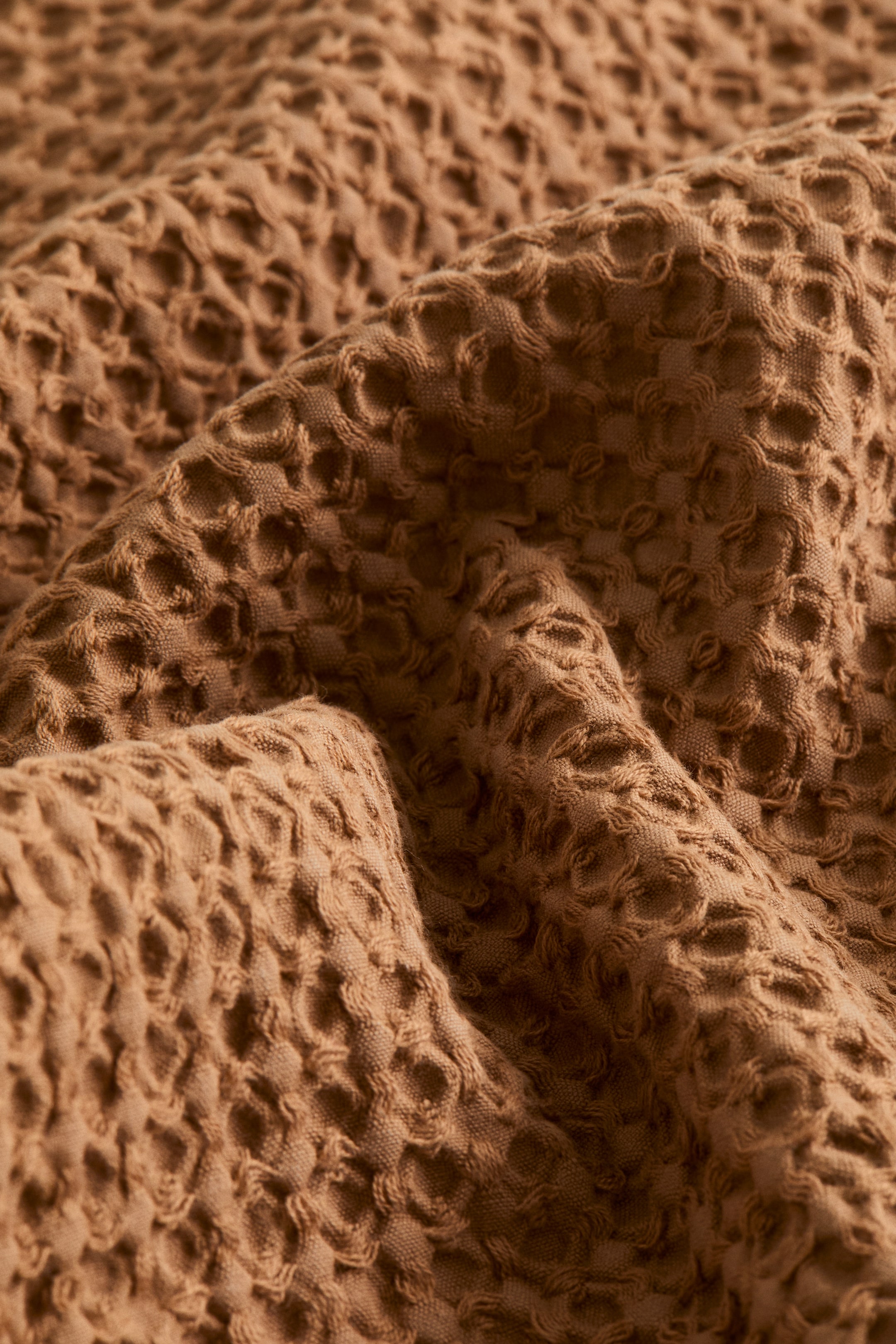 View larger image: Waffled guest towel - Dark beige - Home All | H&M IN 4