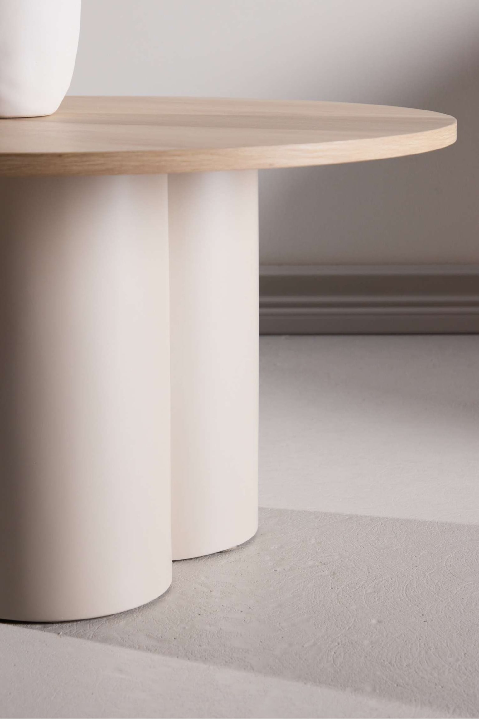 Olivia Sofa Table - Mdf, Bielony/Mdf, Niebieski - 6