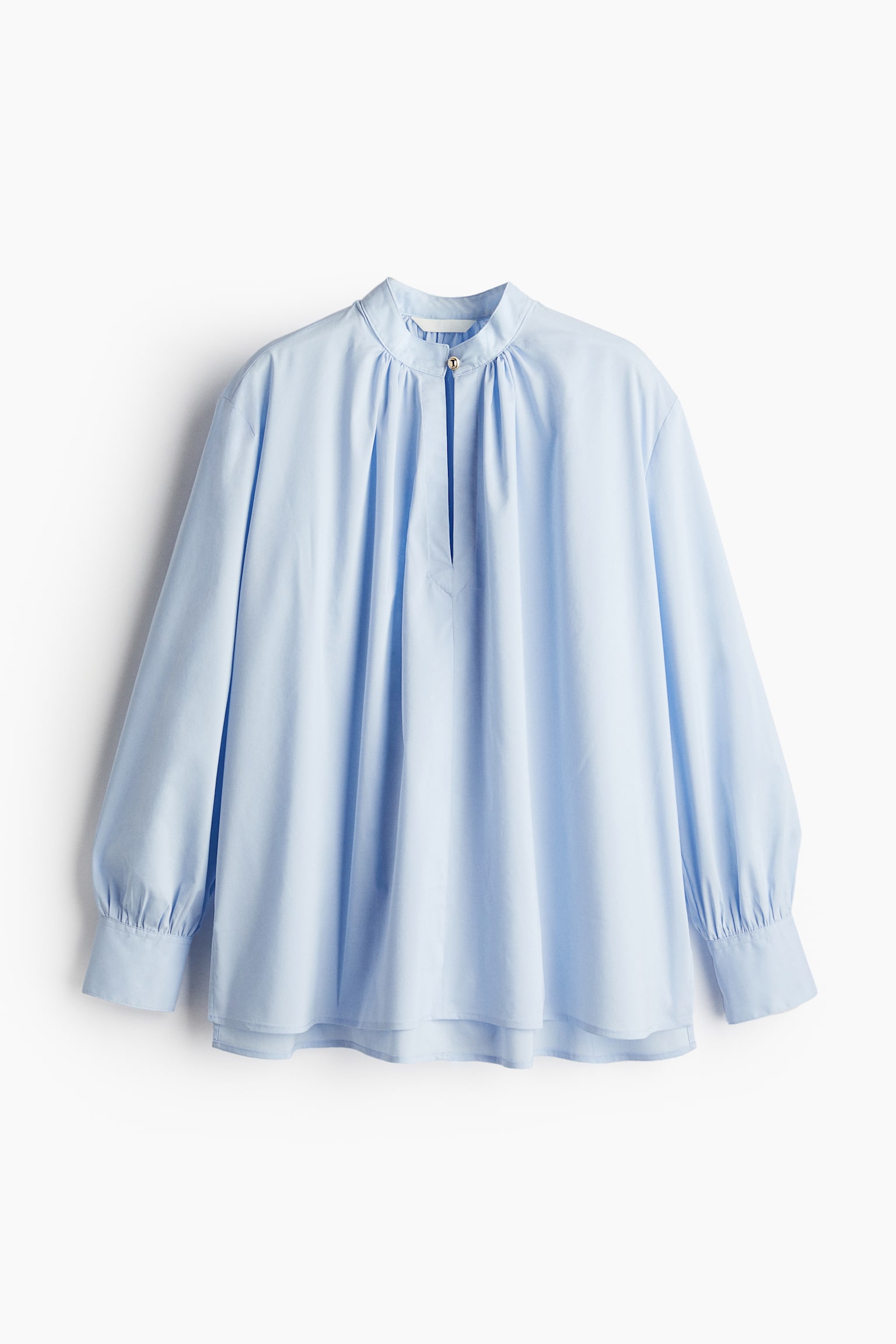 Blouse Loose Fit - Bleu clair - 2