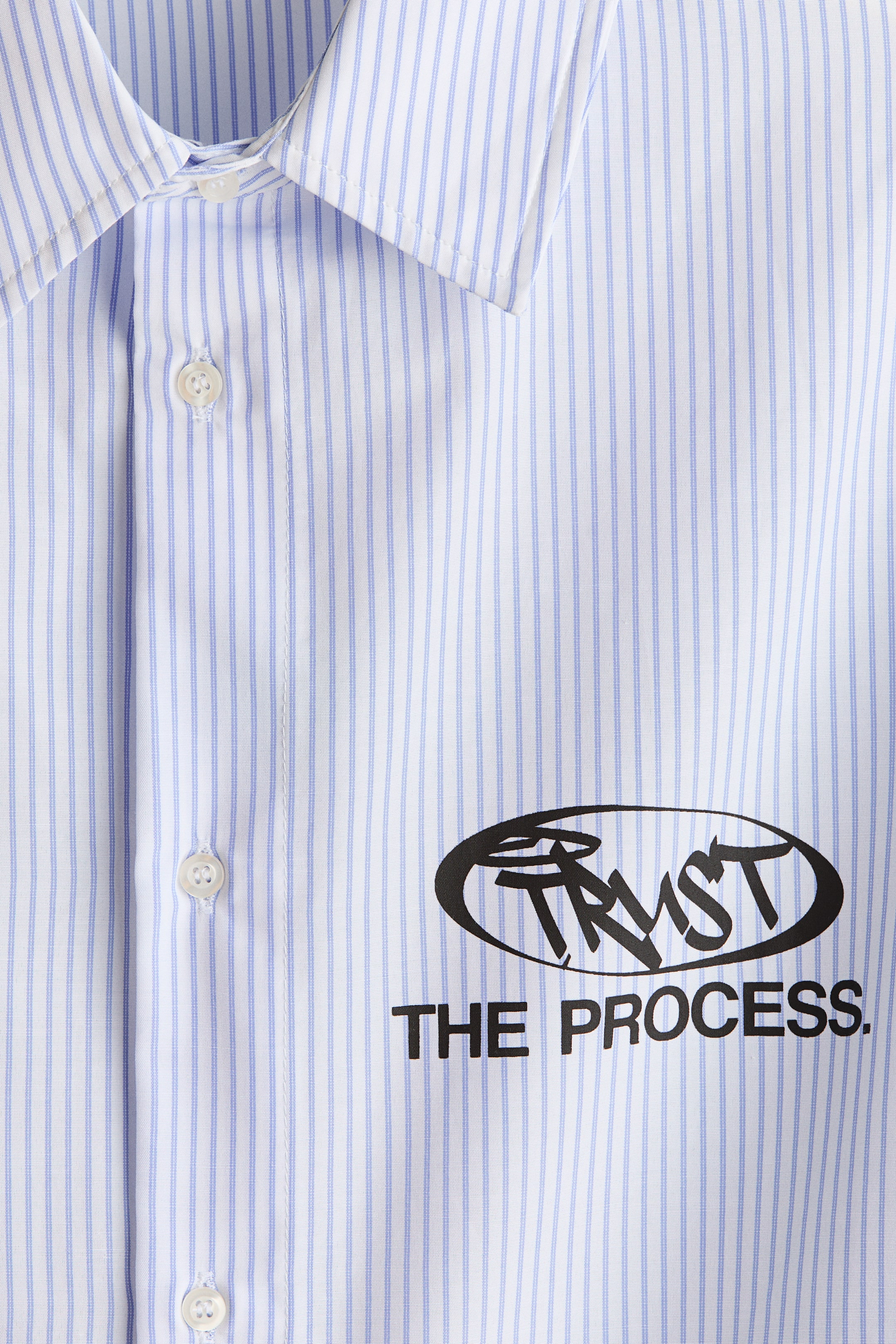 Relaxed-Fit Layered-Look Printed Shirt