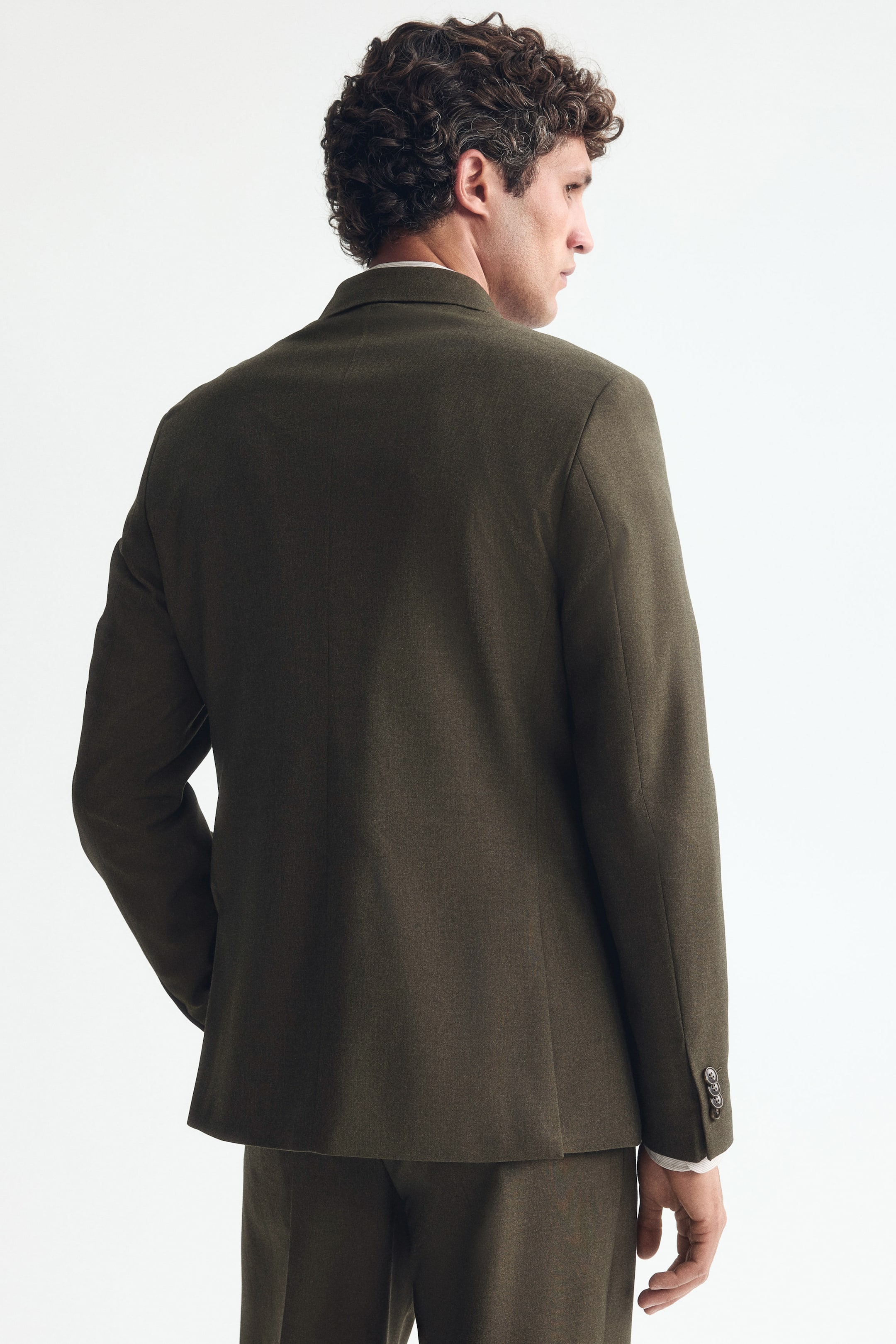 Regular-Fit Double-Breasted Jacket
