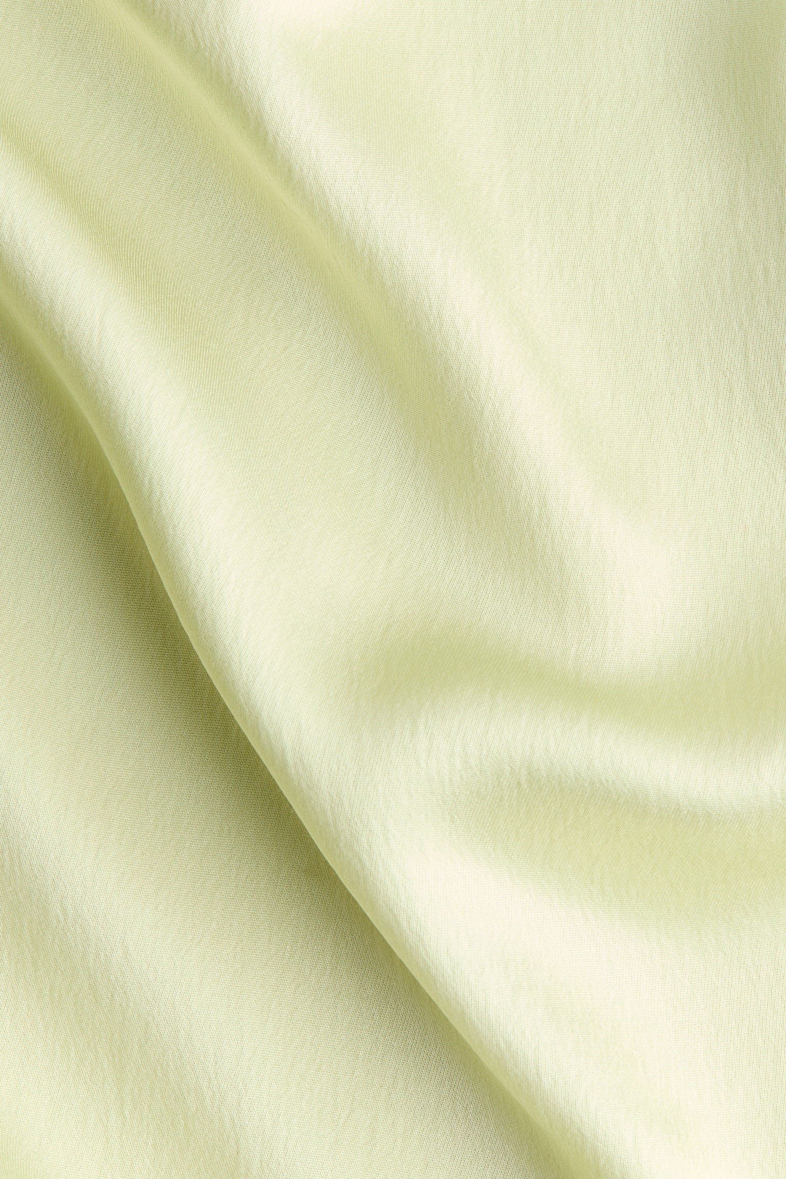 One-shoulder viscose dress - Pale green - 5