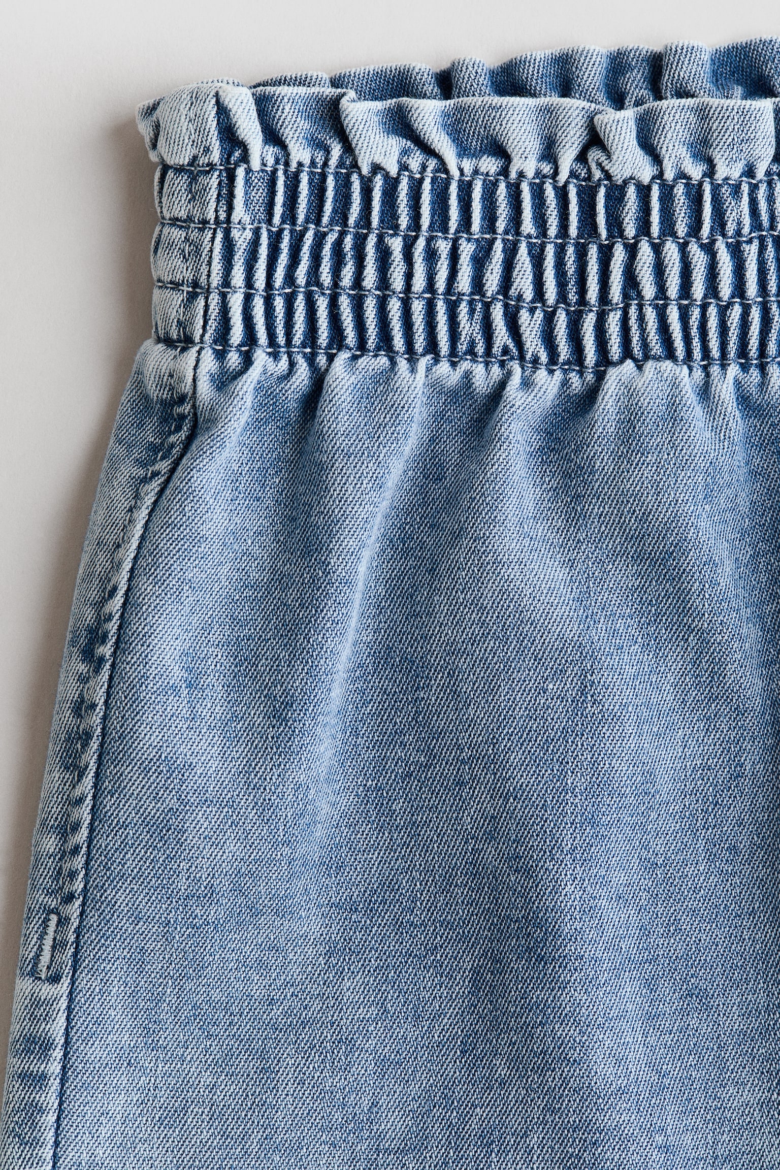 Loose Fit denim shorts - Denim blue/Light denim blue/Black/Light denim blue/Denim blue/Dark denim blue/Black - 2