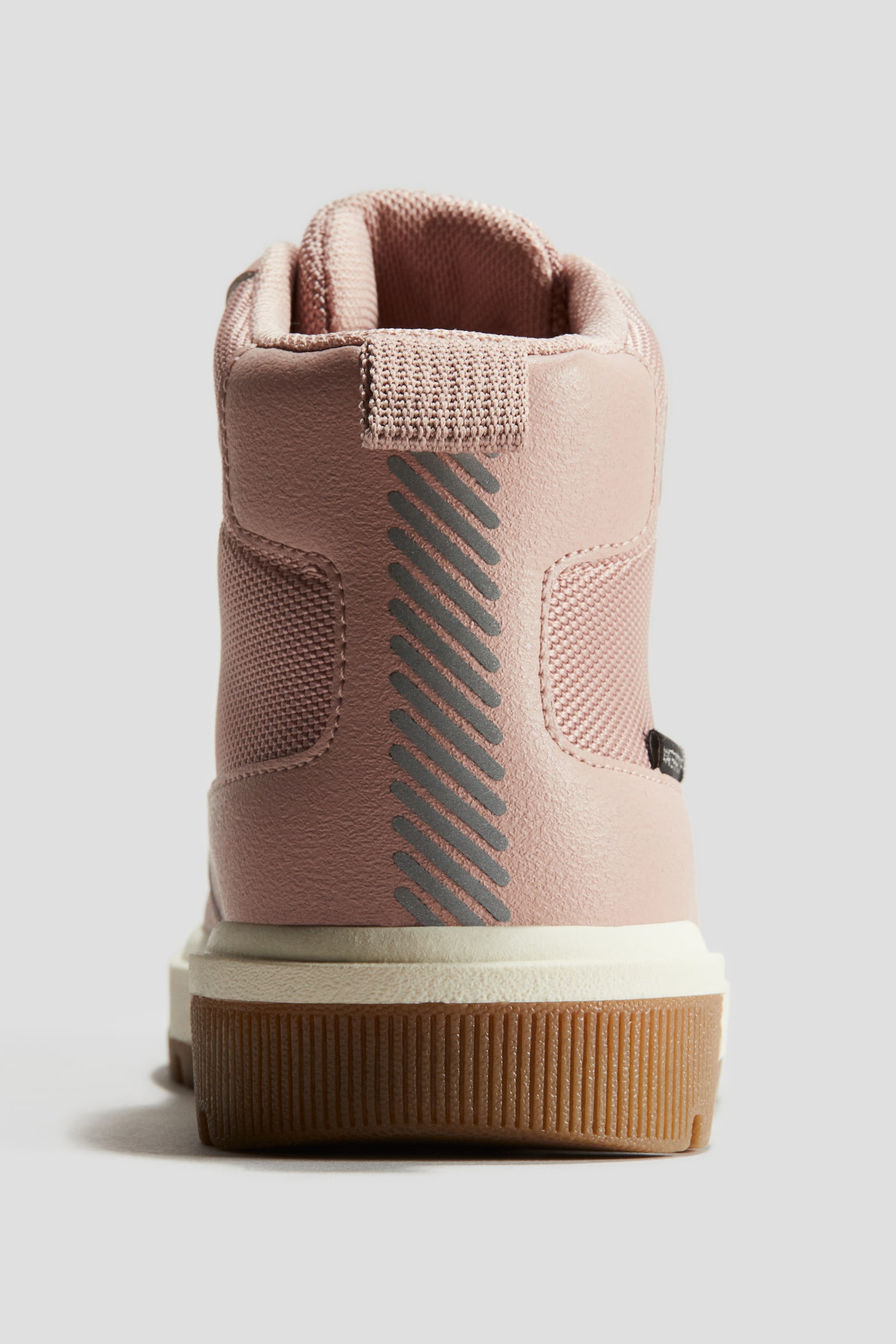 Waterproof hi-top trainers - Dusty pink - 5