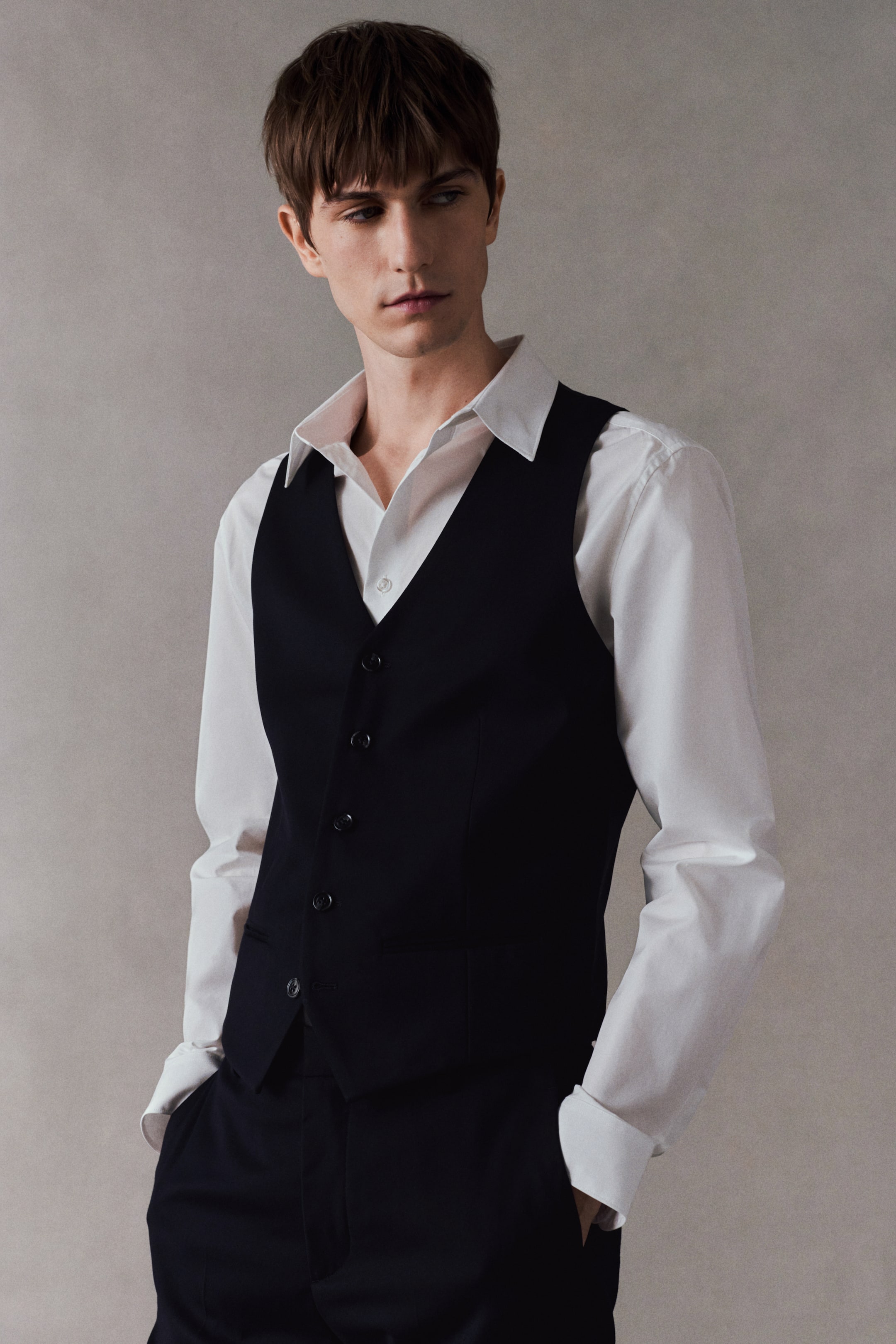 Slim-Fit Suit Vest