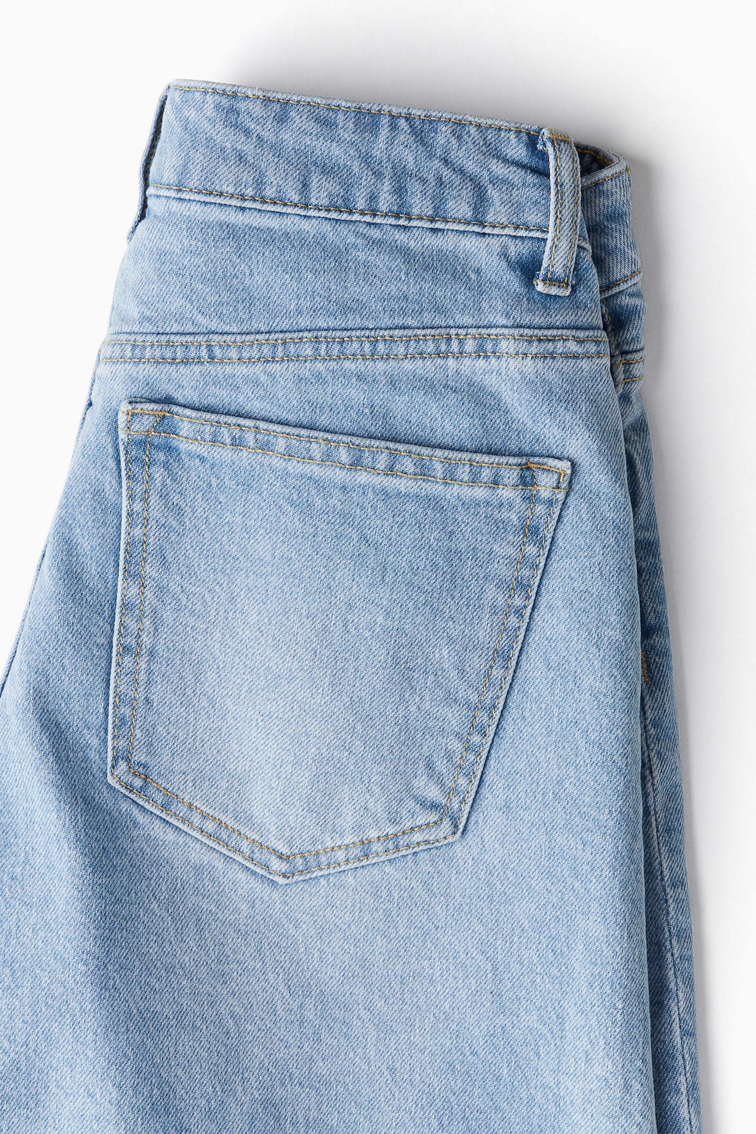 Denim Bermuda Shorts - Light denim blue/Denim blue/Denim blue - 4