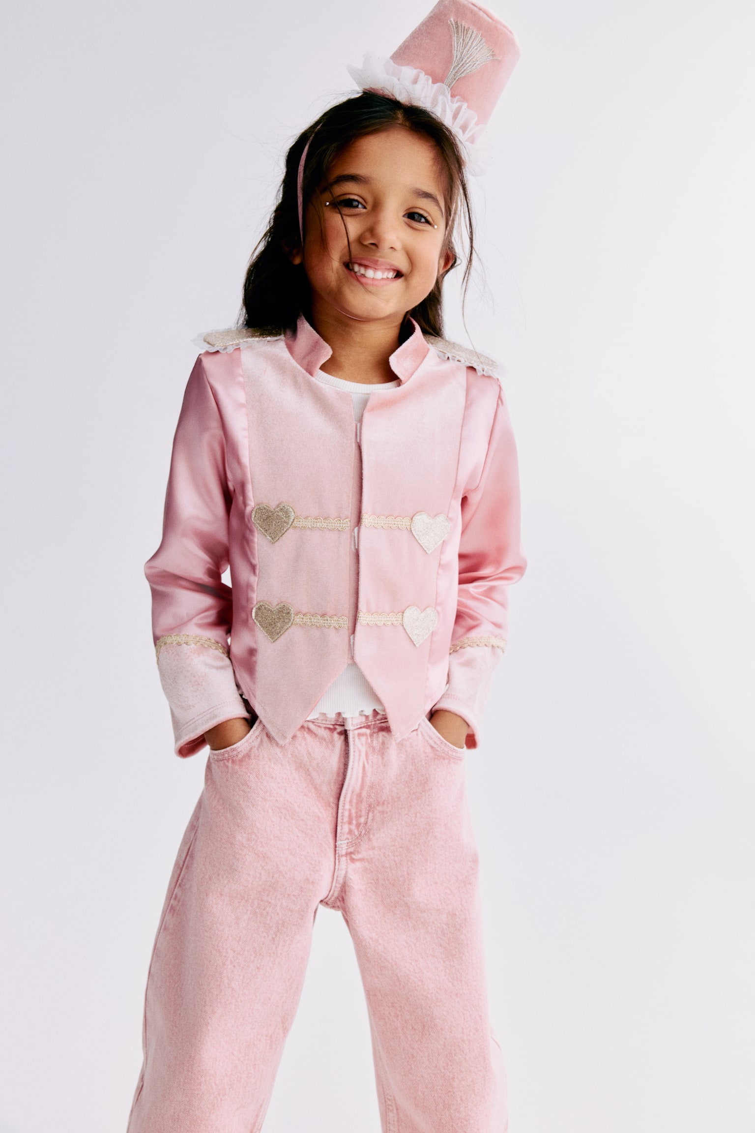 2-piece circus fancy dress set - Light pink/Red/Circus - 6