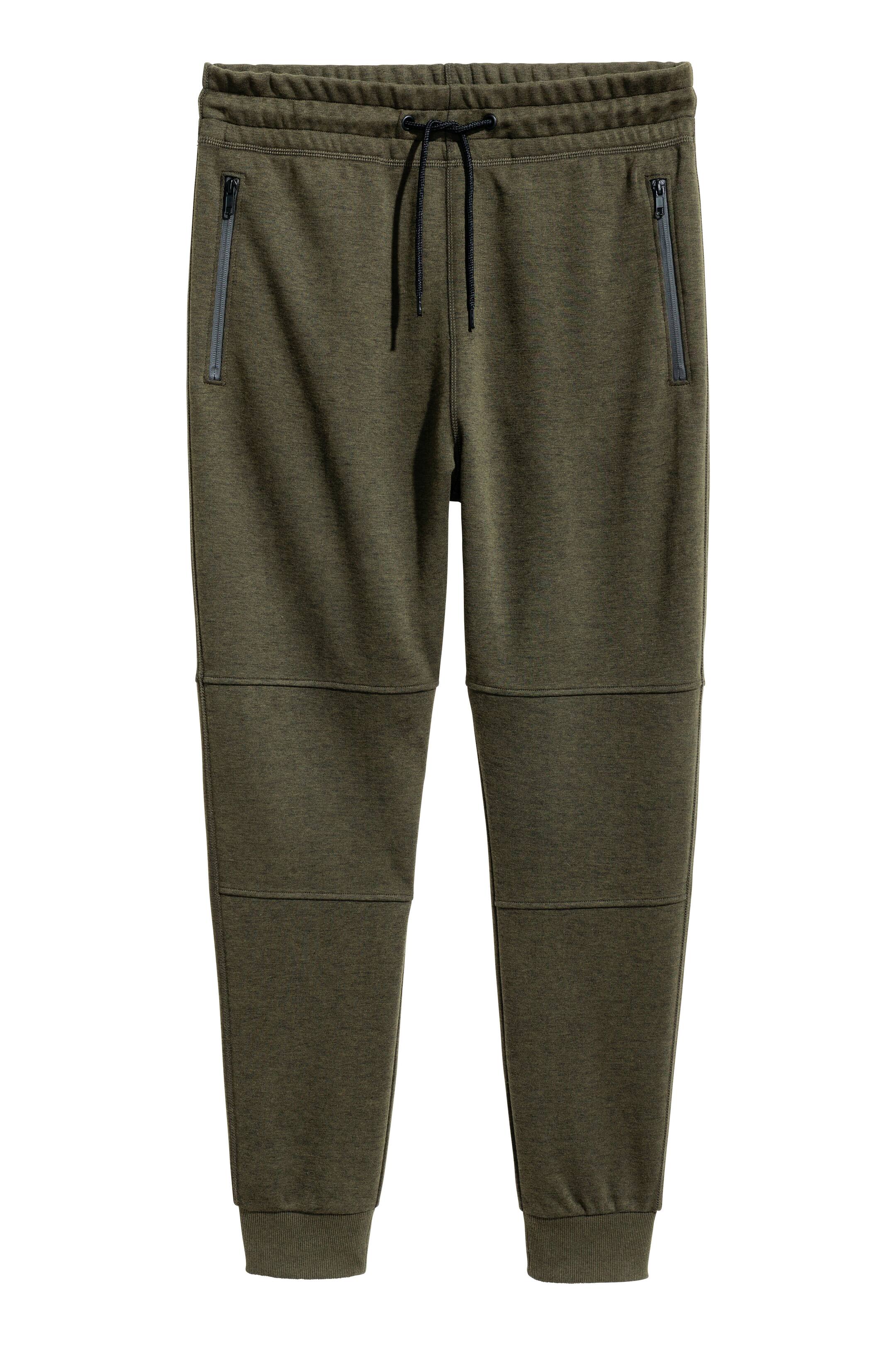 View larger image: Joggers - Dark khaki green - Men | H&M GB 1