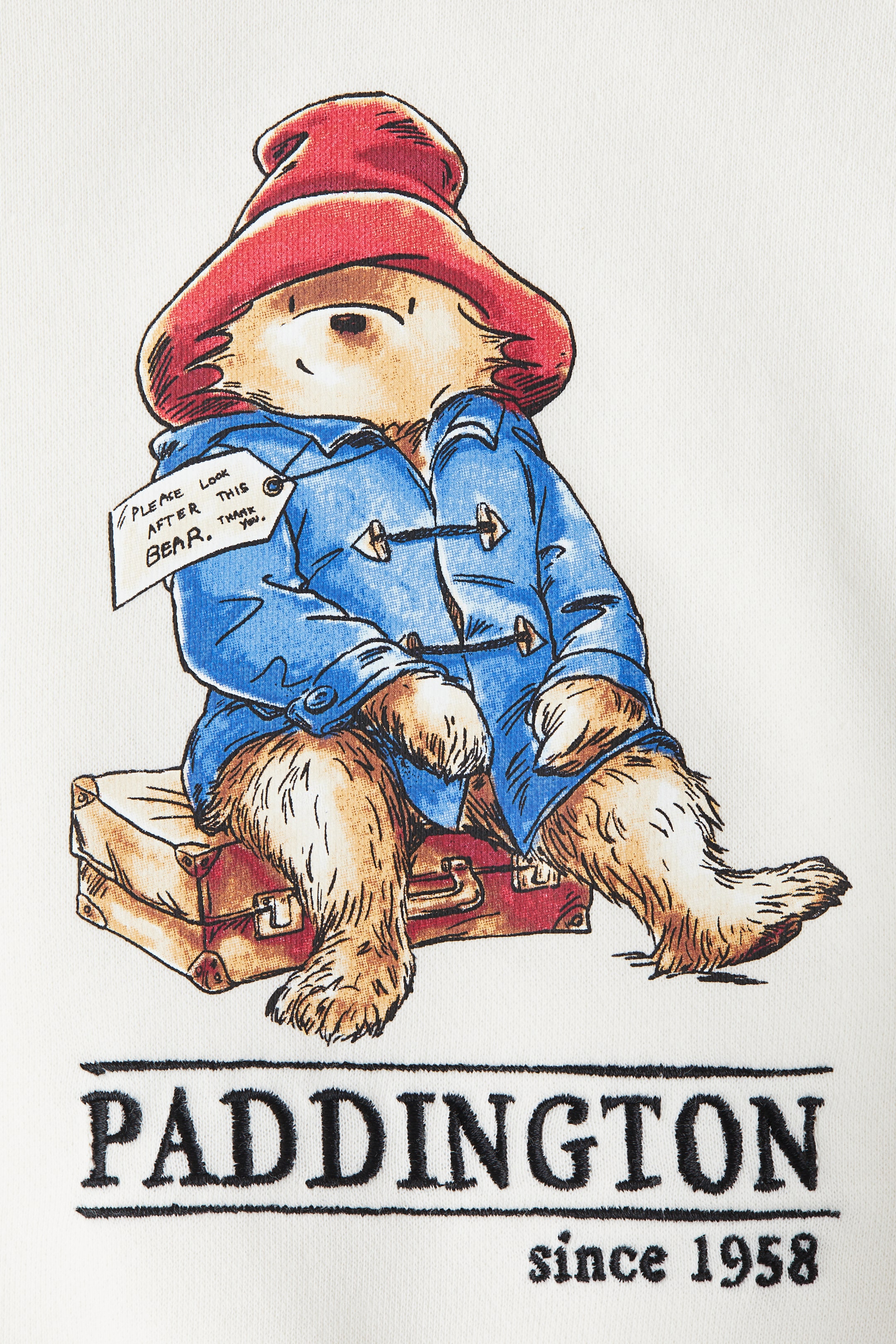 View larger image: Print-motif sweatshirt - White/Paddington Bear - Kids | H&M 2