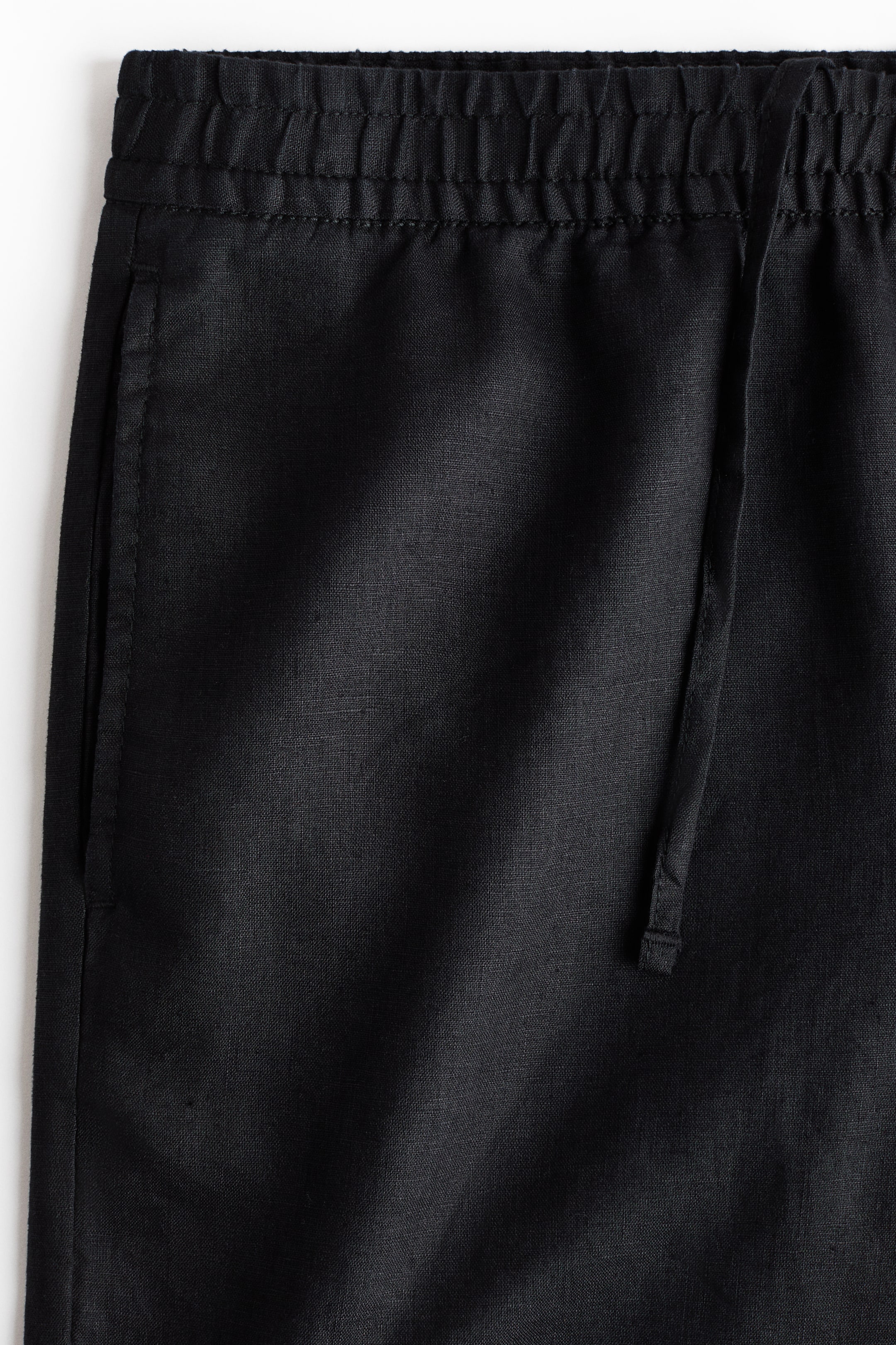 Loose-Fit Linen Pants