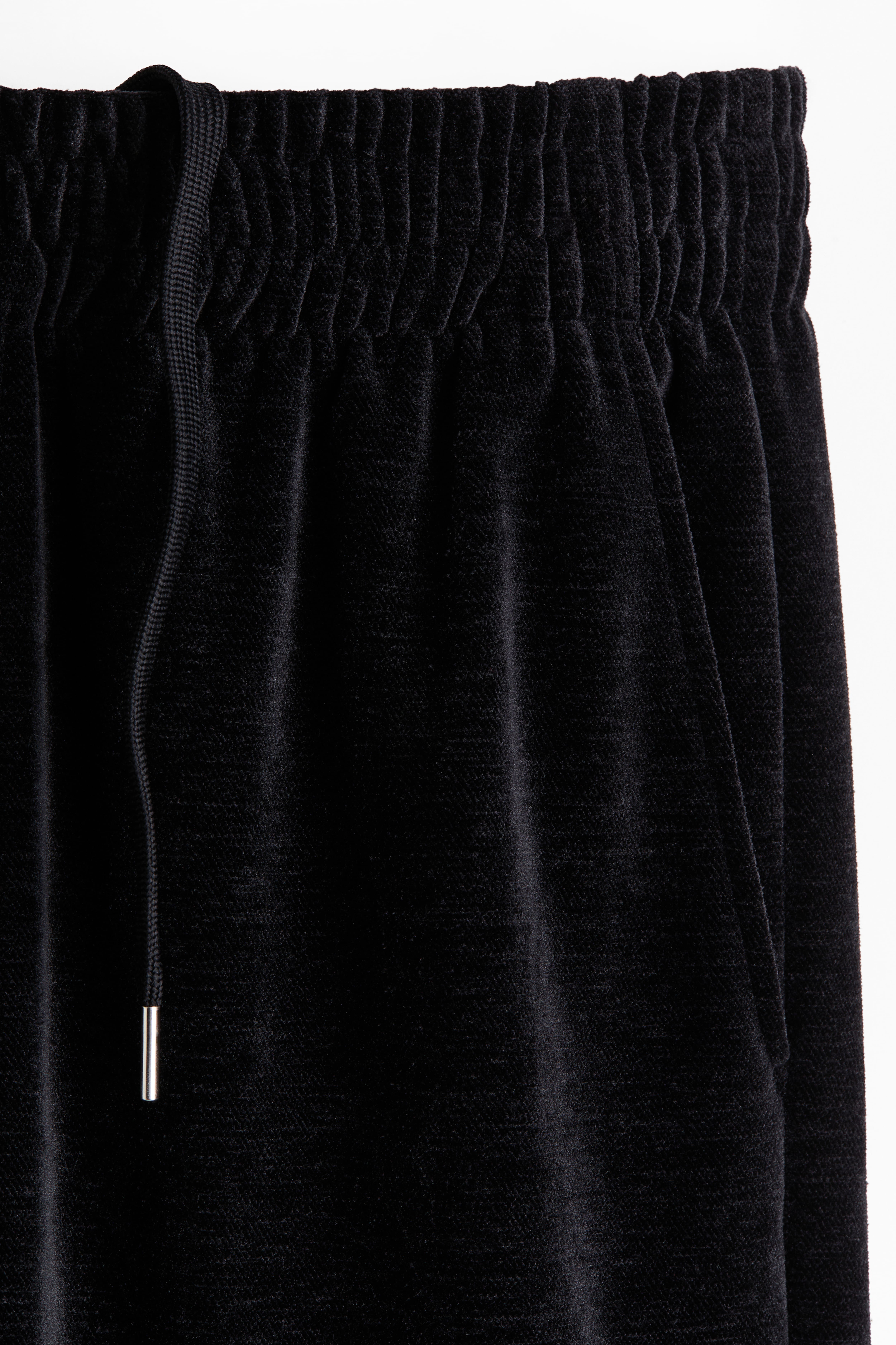 Relaxed-Fit Velour Sweatpants