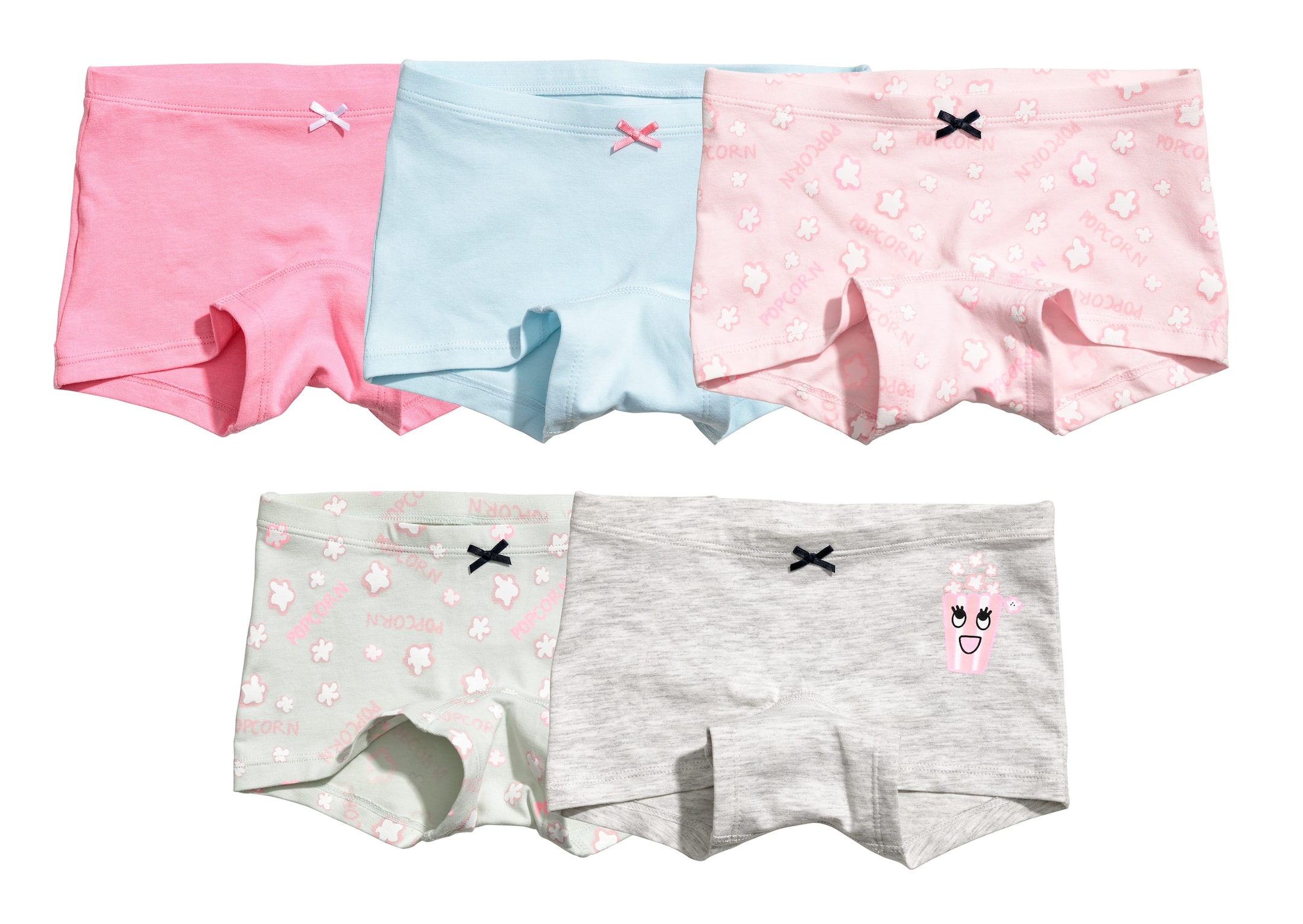 Zobrazit větší obrázek: Balení: 5 kalhotek boxer - Světle zelená - DĚTI | H&M CZ 1