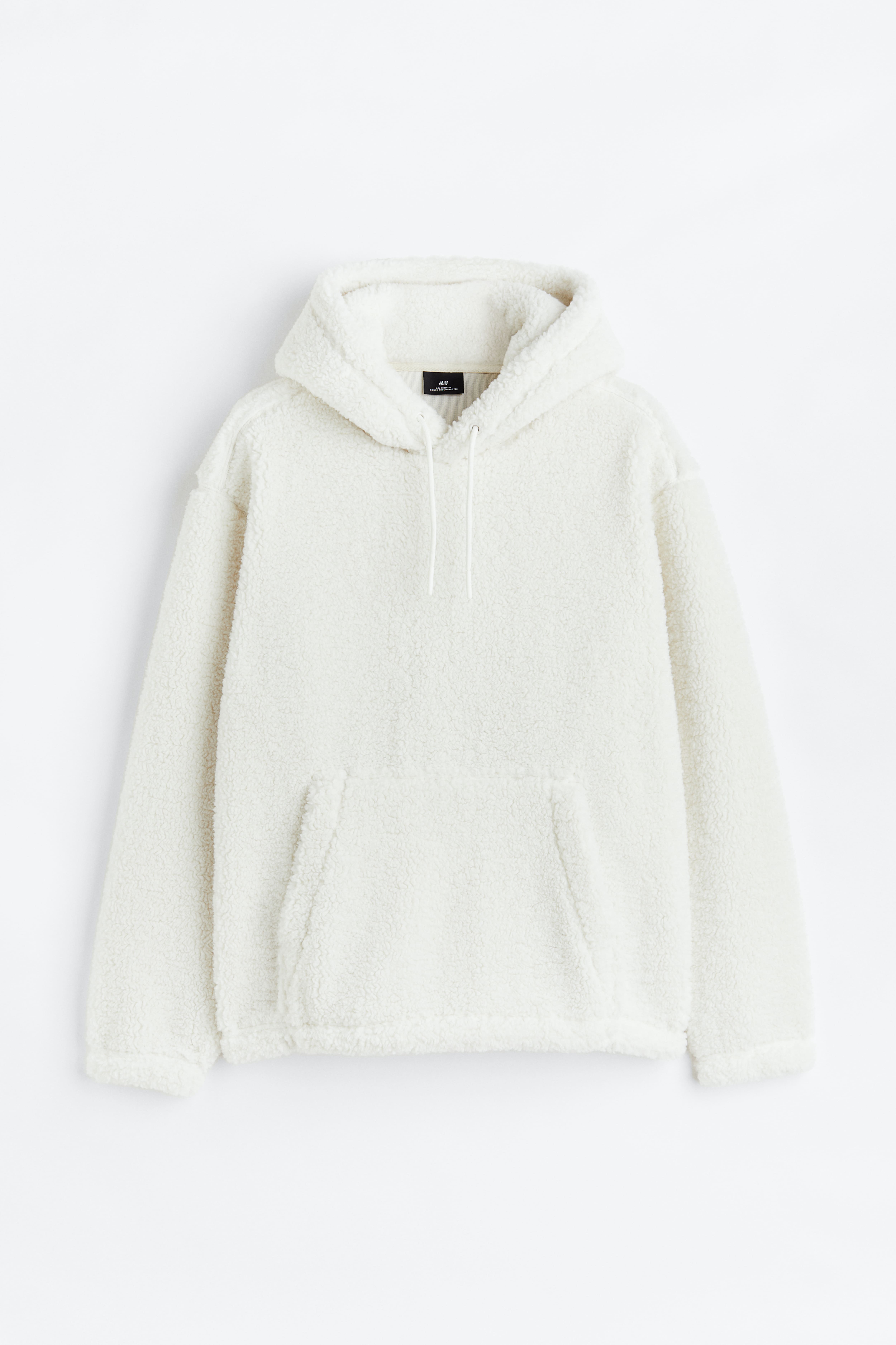 Relaxed Fit Teddy hoodie