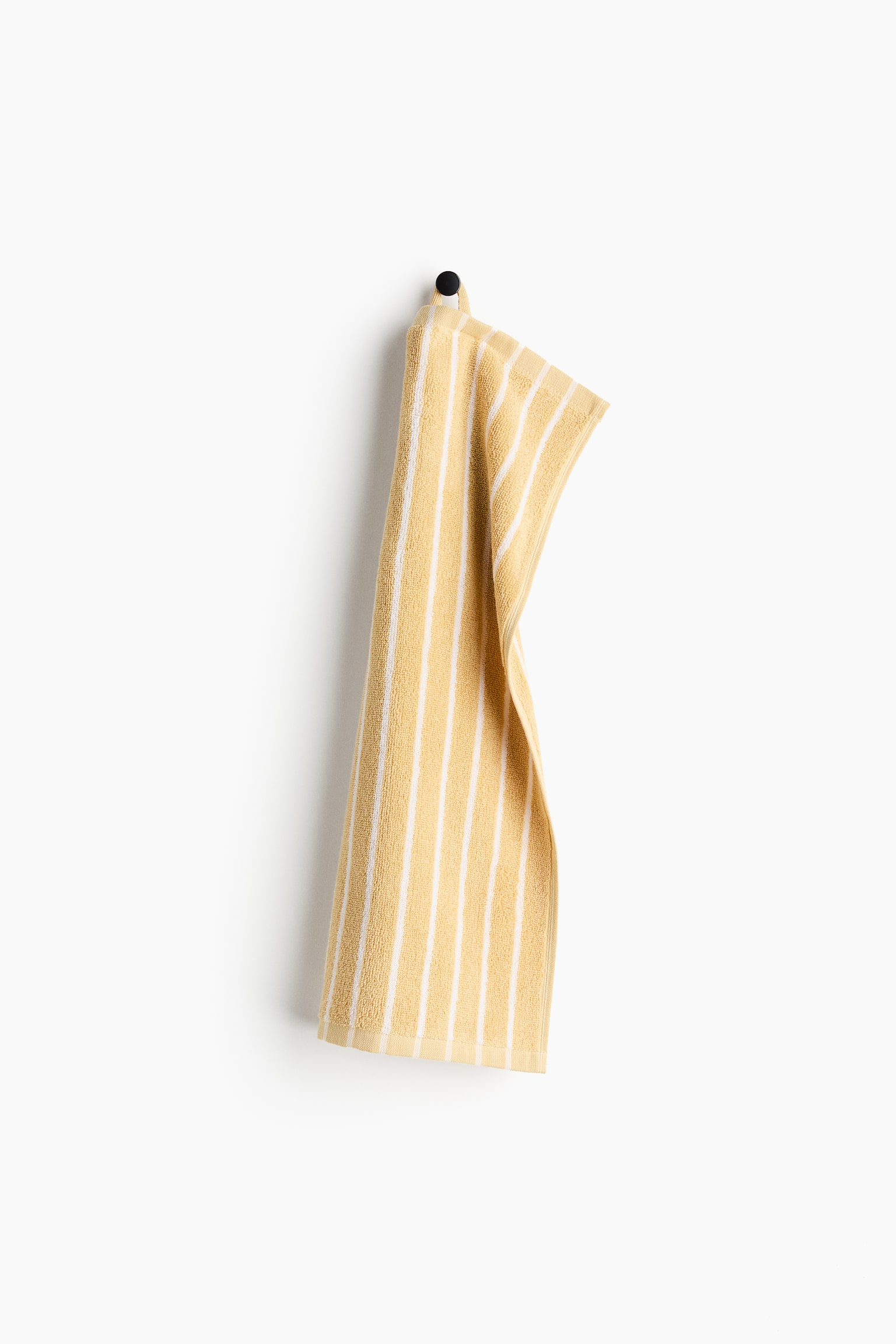 Asciugamano ospite a righe - Giallo/bianco righe/Rosa chiaro/terracotta righe/Azzurro/righe/Beige chiaro/bianco/Marrone/nero righe