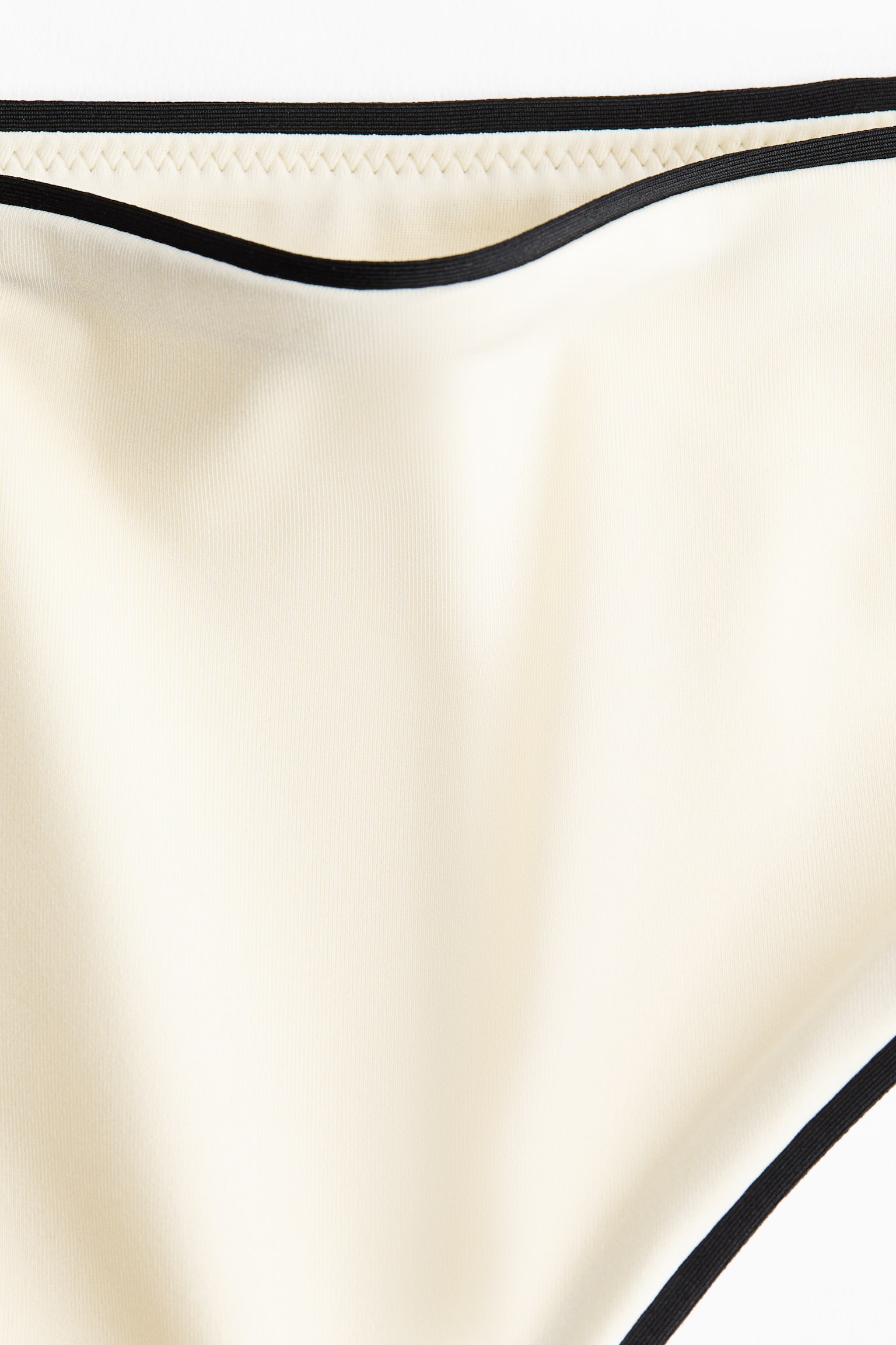 High Waist Bikini bottoms - Cream - 4