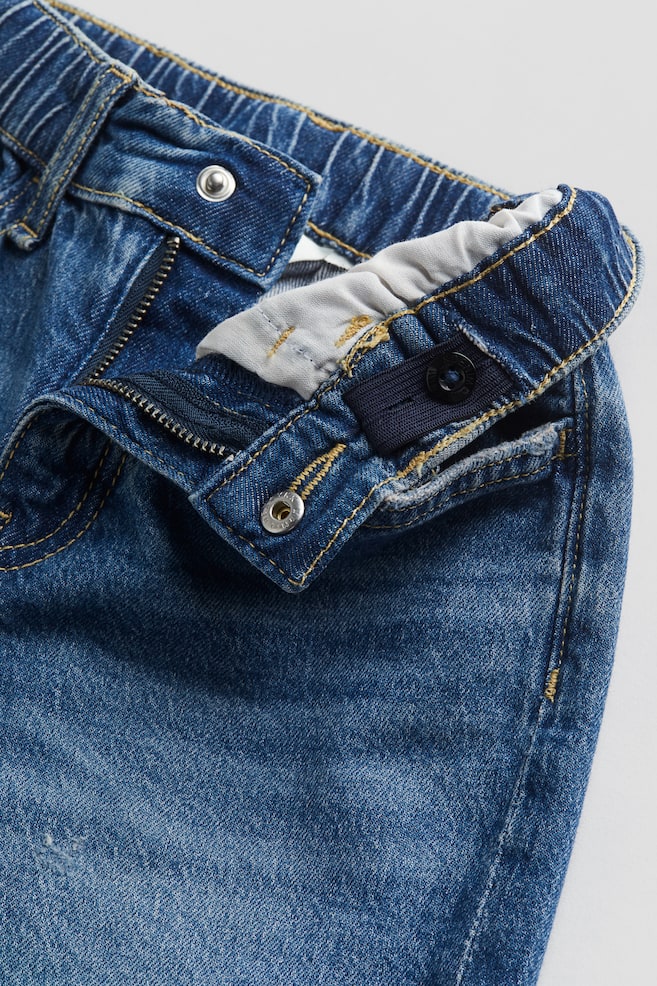 Loose Fit Jeans - Denim blue/Light denim blue/Beige/Denim grey - 7