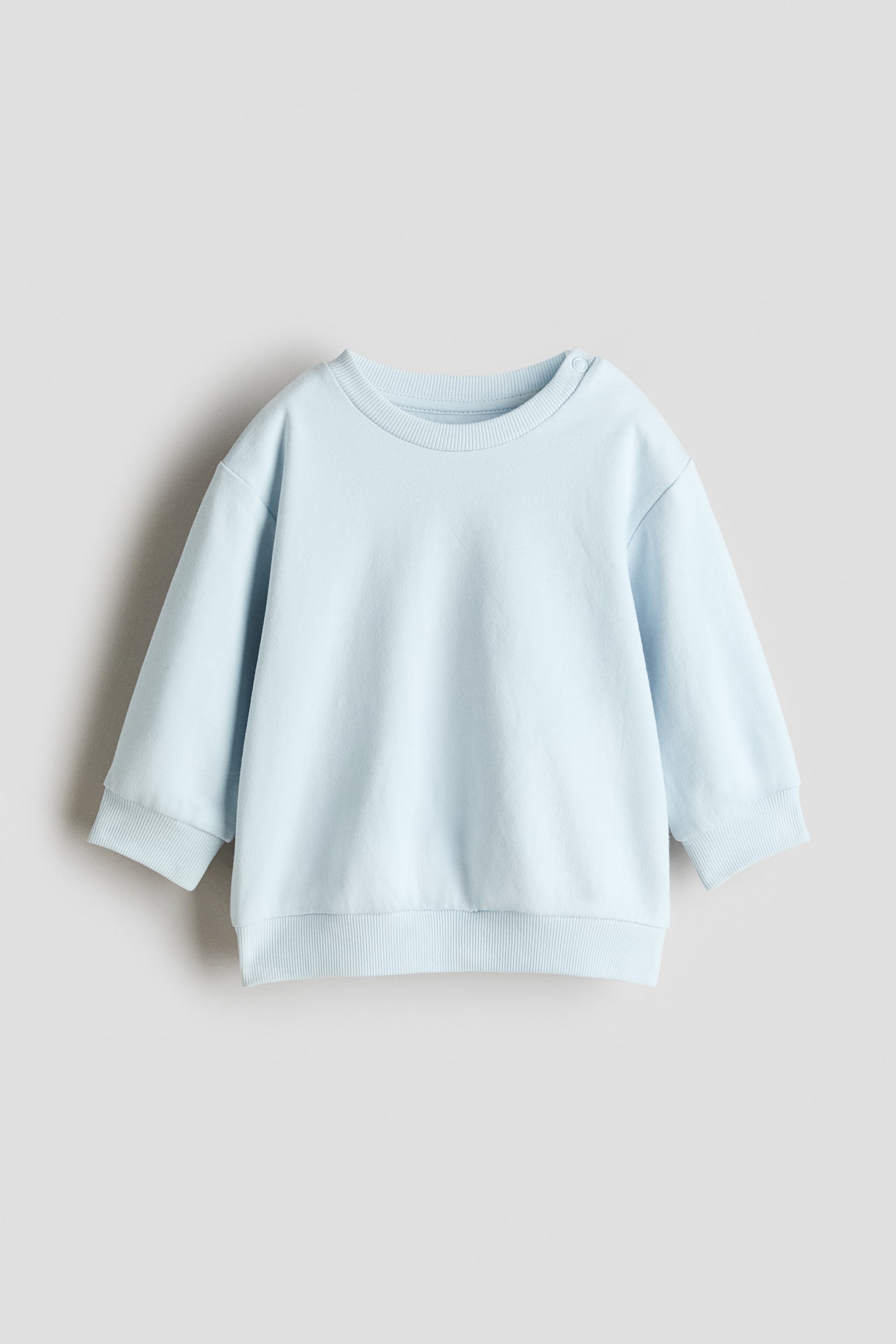 Cotton sweatshirt - Light blue/Light pink/Floral/Light beige/Turtles/Light beige/Hearts/Light beige/Vehicles/Light grey marl/Brown