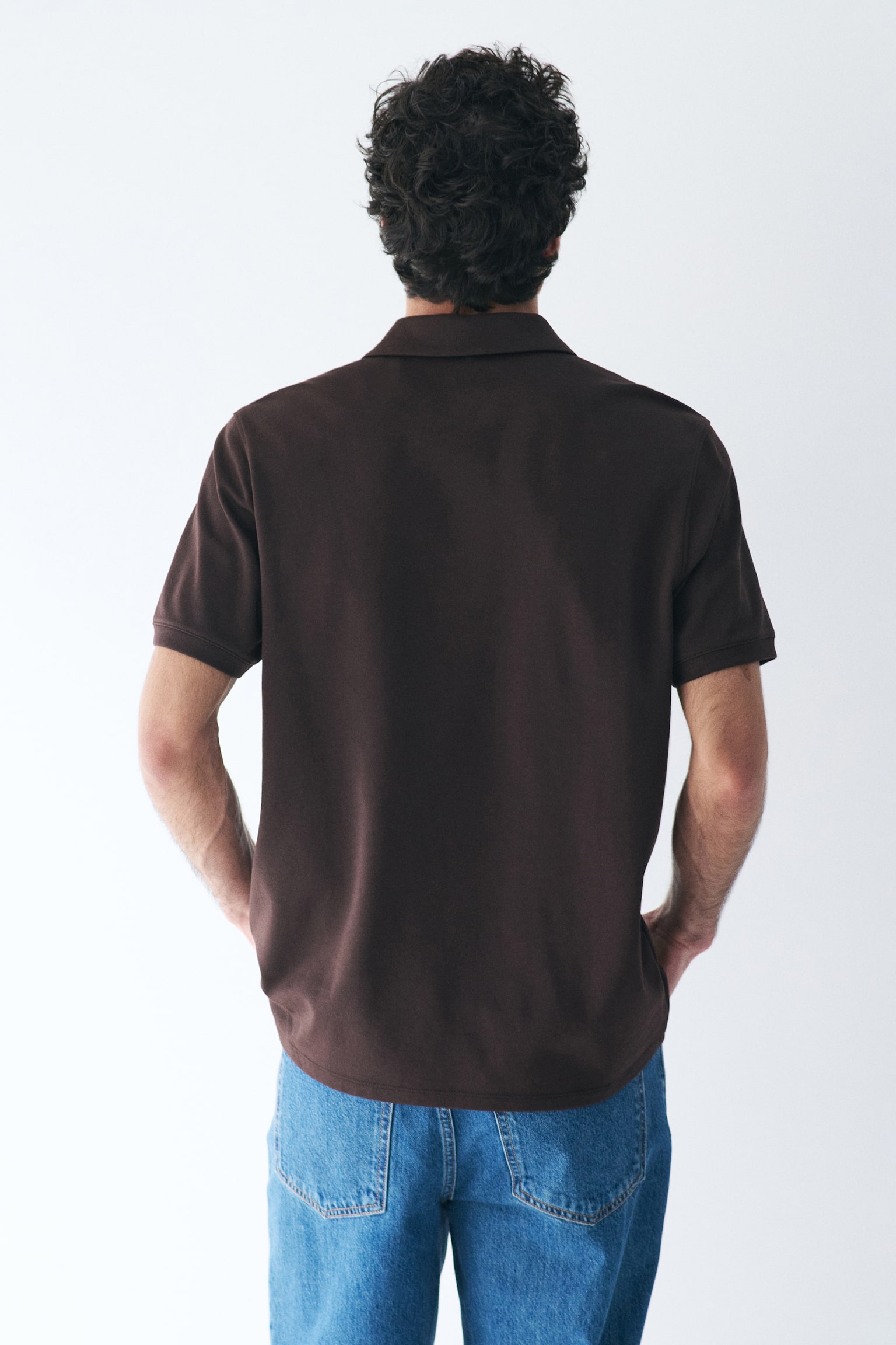 Cooling Regular Fit Polo shirt - Dark brown/Navy blue/Black/White - 6