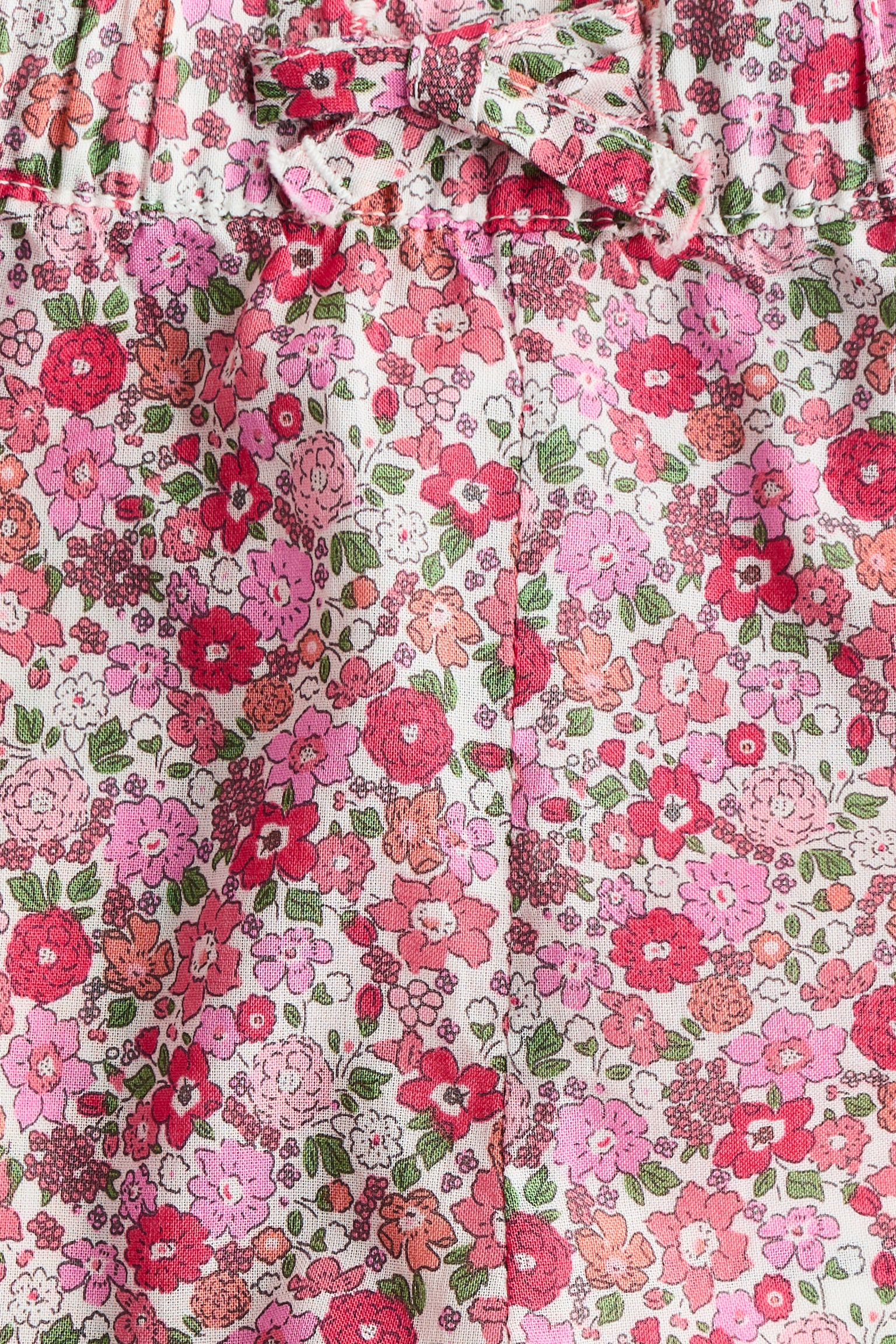 Shorts con borde ondulado - Rosa/Floreado/Verde/Floreado - 2