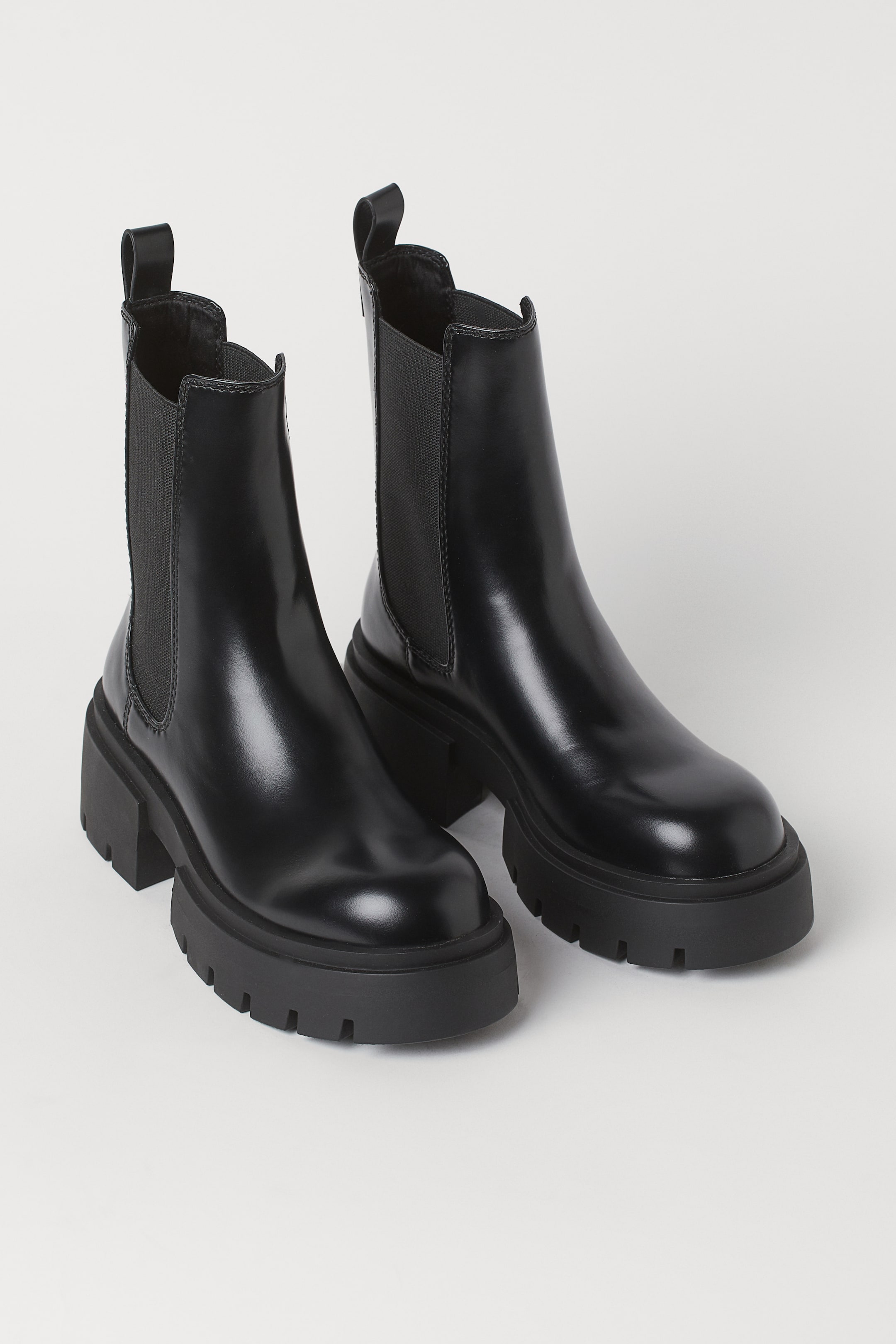 Platform Chelsea boots - Low heel - Black - Ladies | H&M GB