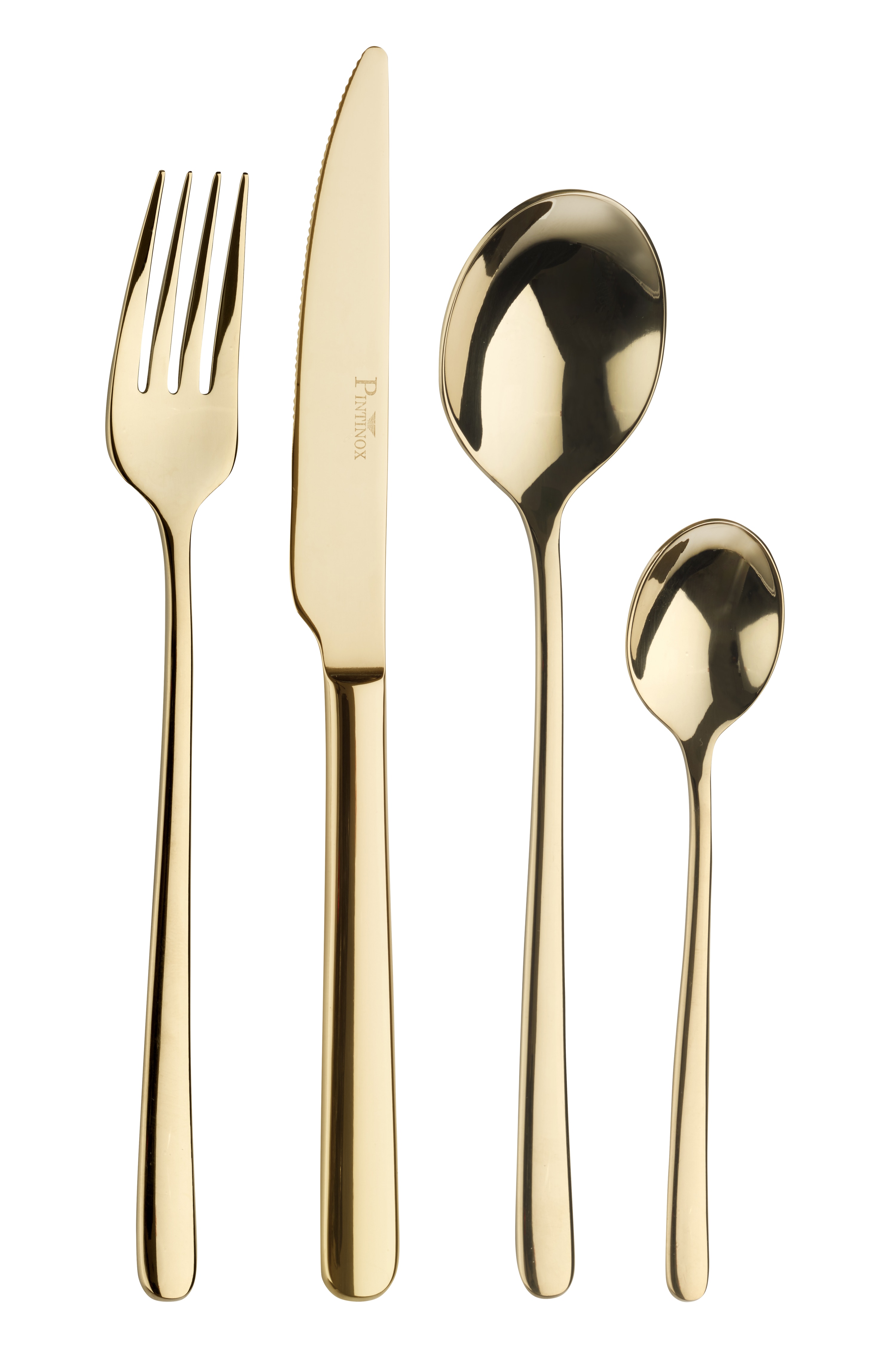 Pintinox - Sky Treasure Servizio 16 Pz - Acciaio Color Oro