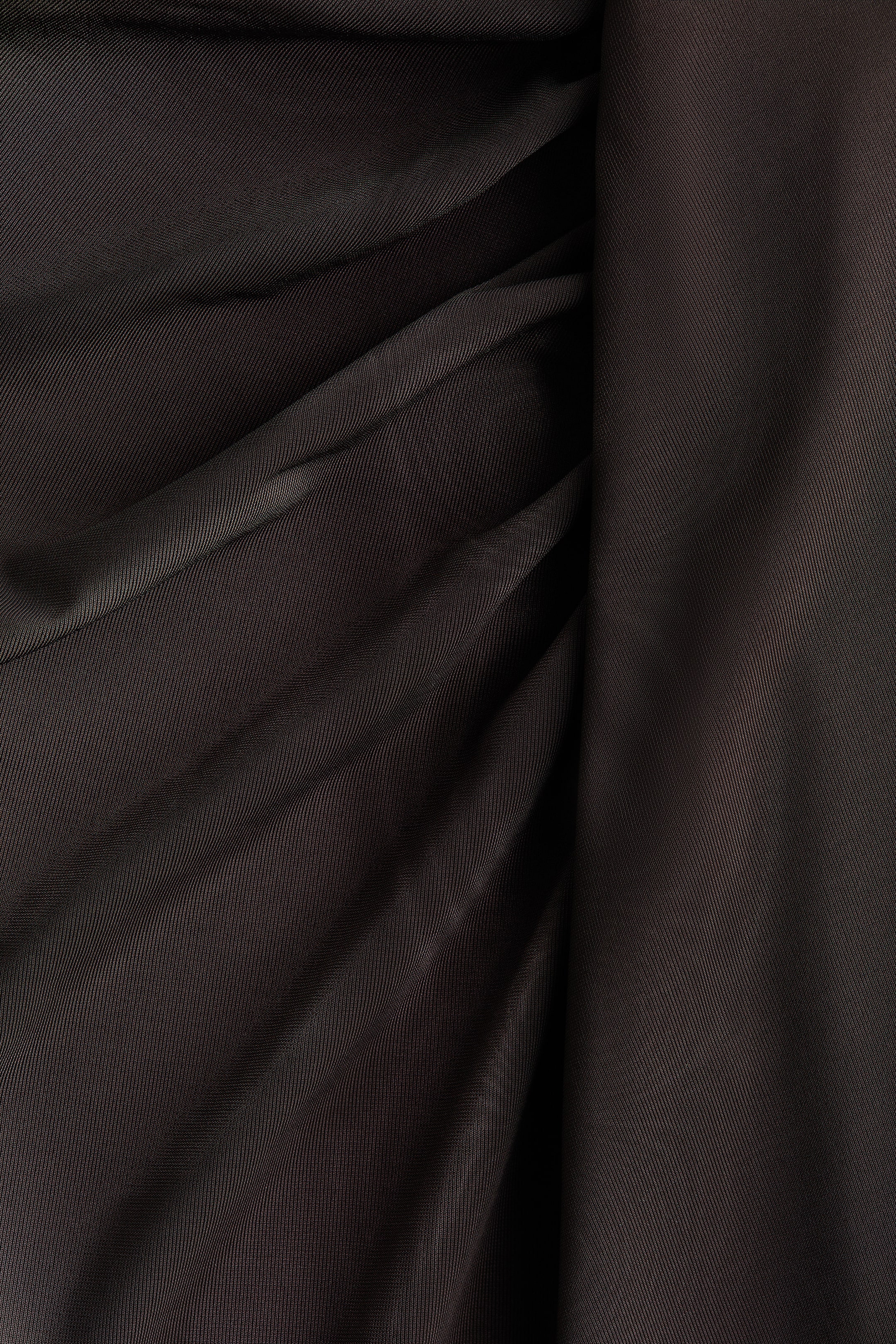 Draped Jersey Skirt