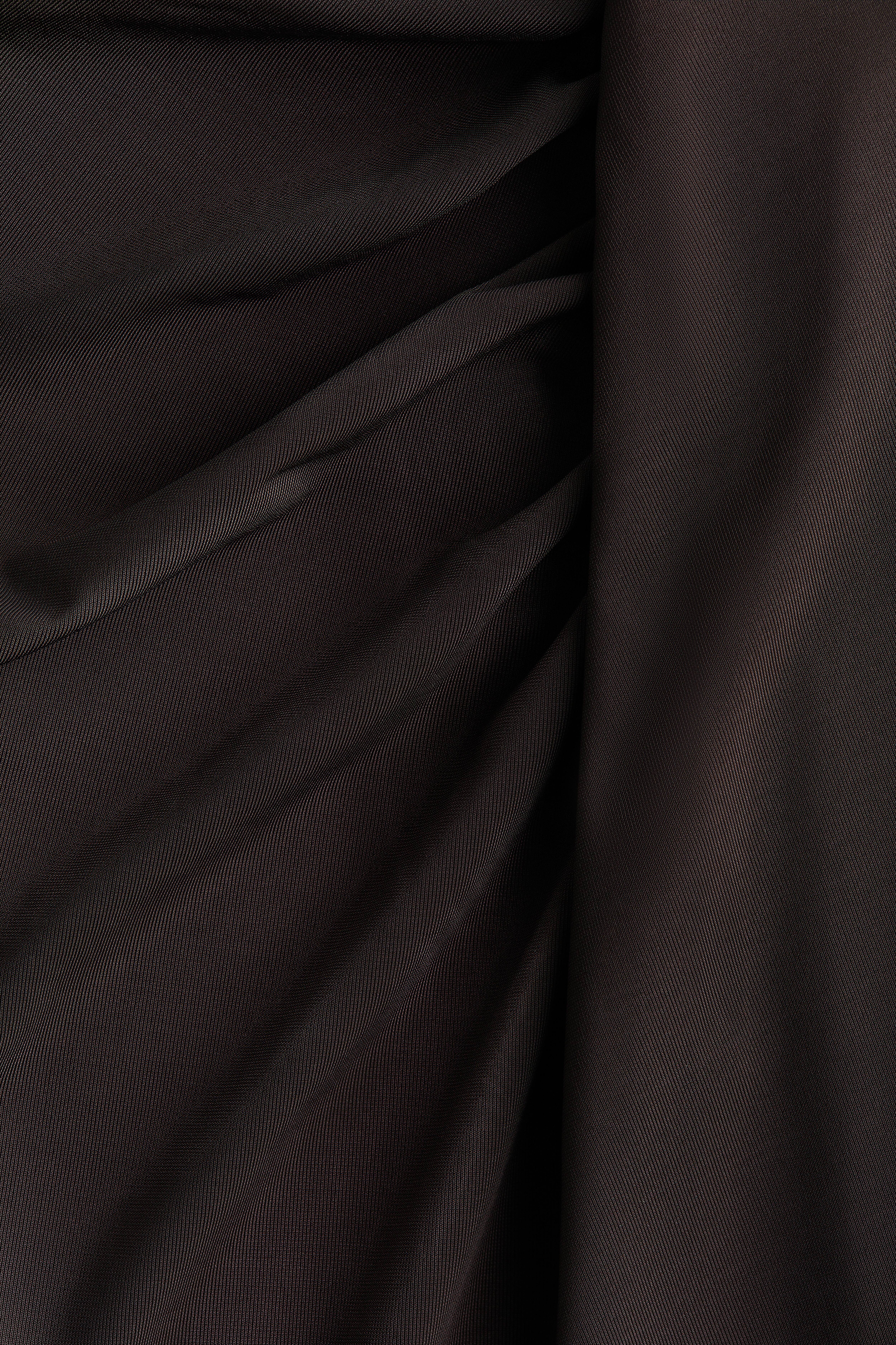 Draped Jersey Skirt