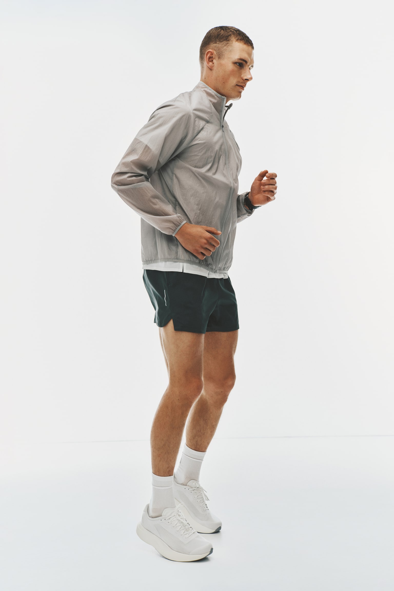 Lightweight Quick Dry Running shorts​ ​ - Pine green/Black/Light grey/Teal/Dark grey - 1