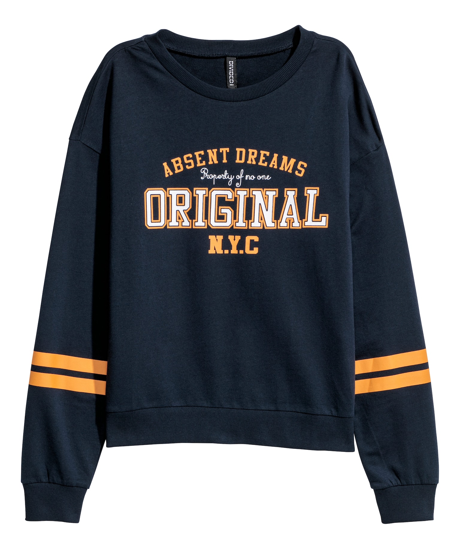Hem-Cut Design Sweatshirt_BDHL8104