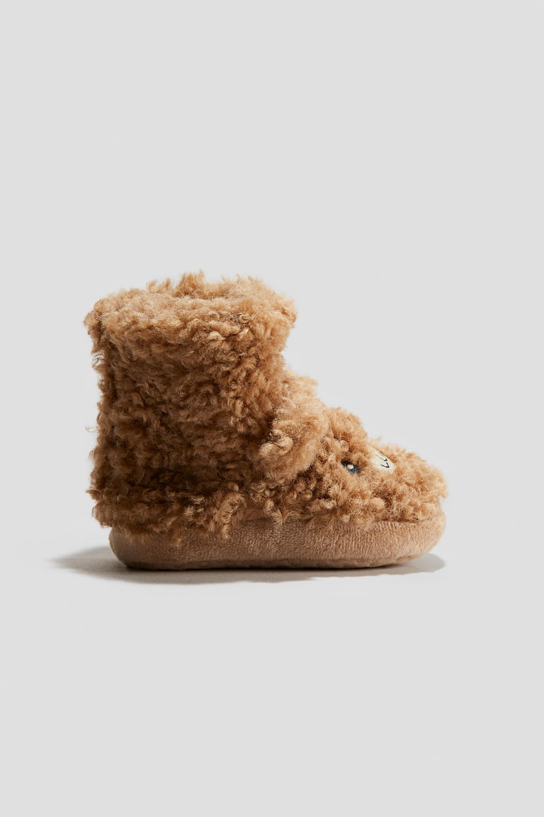Besroad Pantofole pelose da donna, da uomo, pelose, soffici, in memory