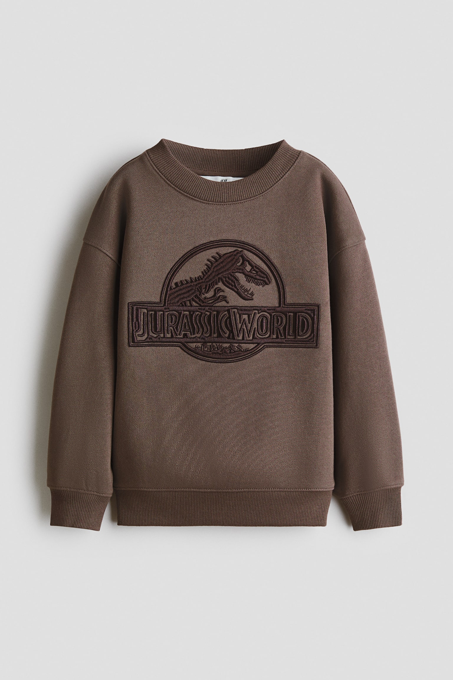 Sweatshirt med trykk - Brun/Jurassic World/Cream/Super Mario/Cream/Snoopy/Tåkeblå/Toy Story/Marineblå/Super Mario