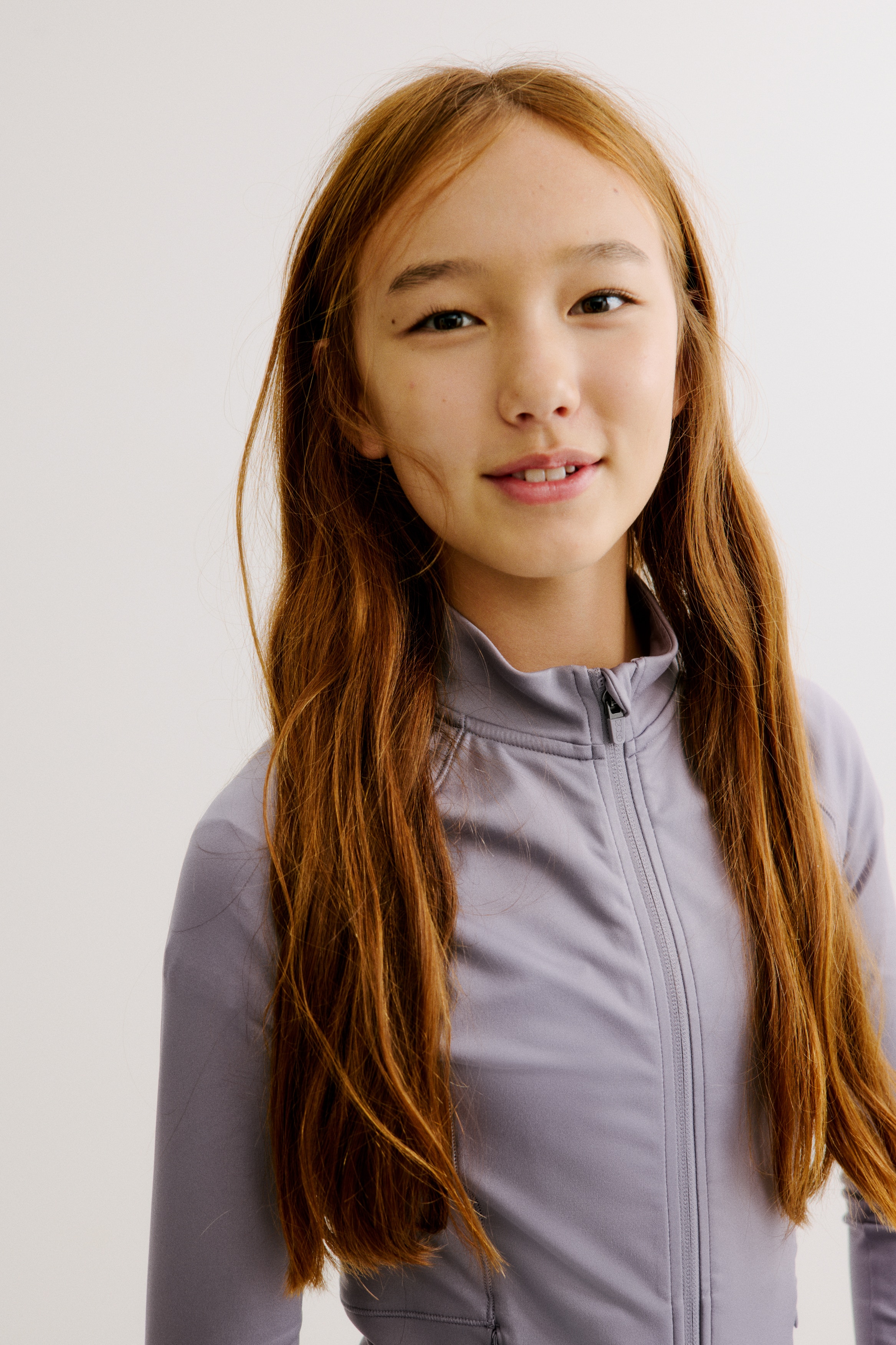 Treningsjakke med DryMove™ - Lys tåkesyrin/Lys rosa/Sort/Vinrød