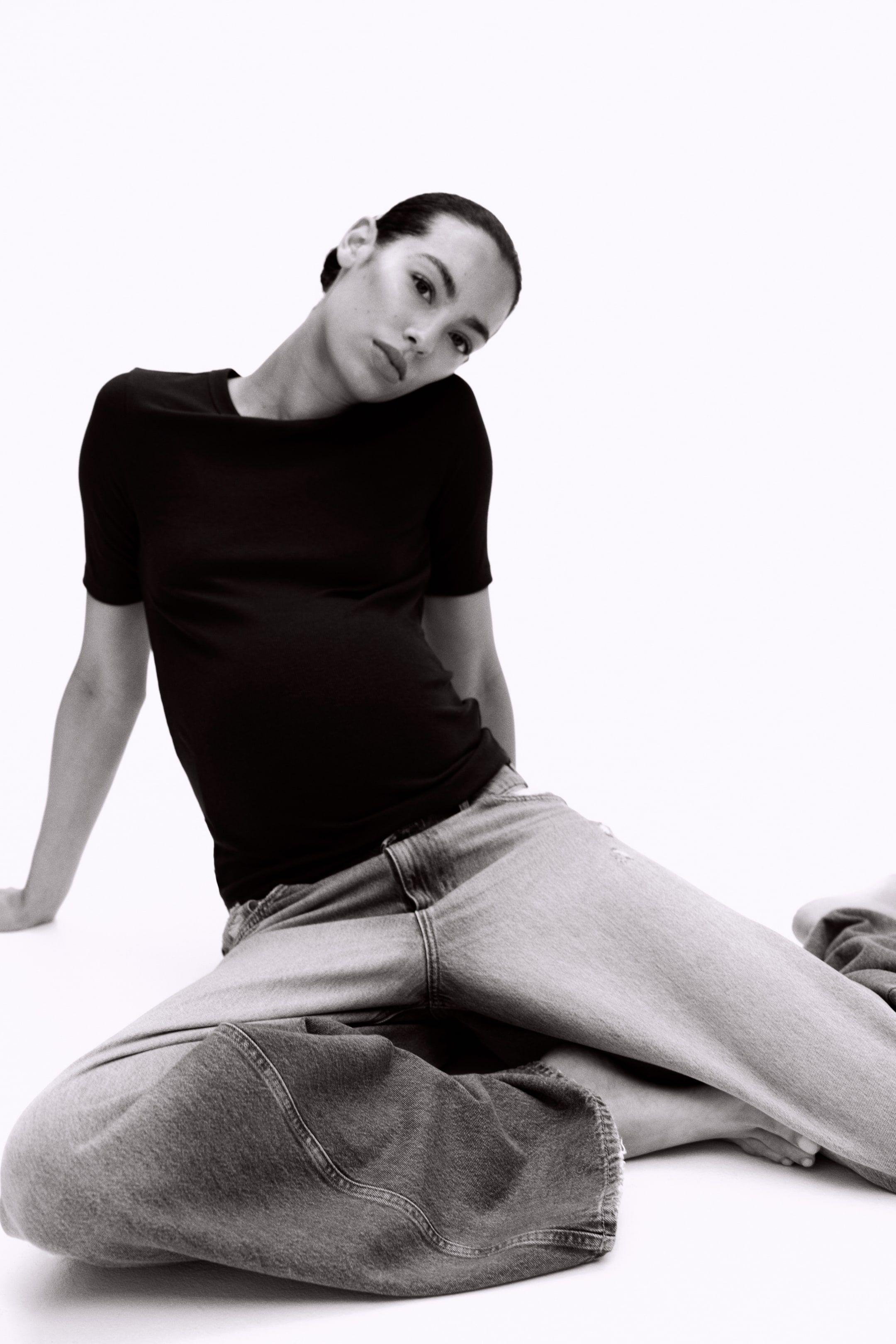 MAMA Ribbed T-Shirt