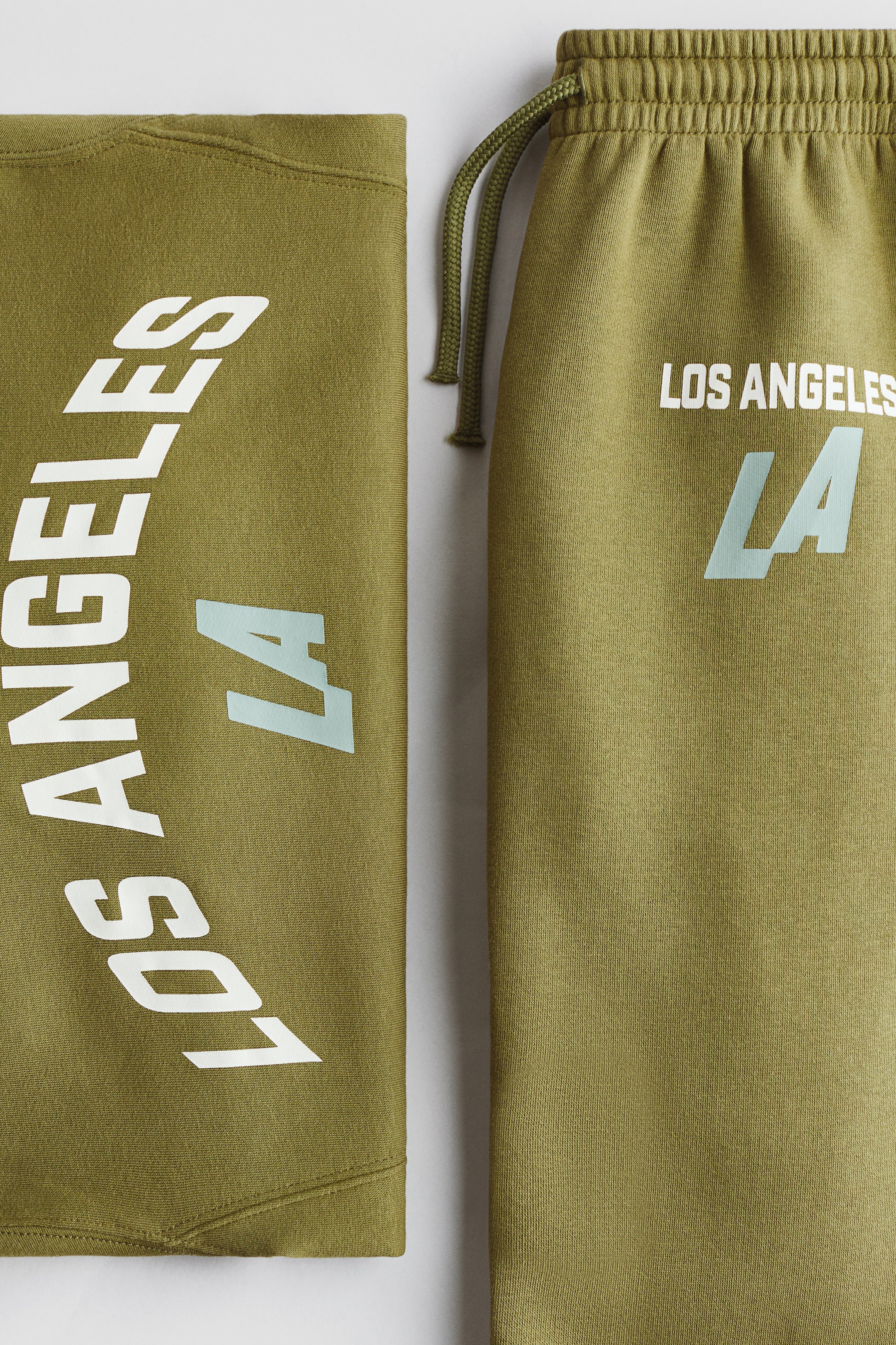 2-Piece Printed Sweatshirt and Joggers Set