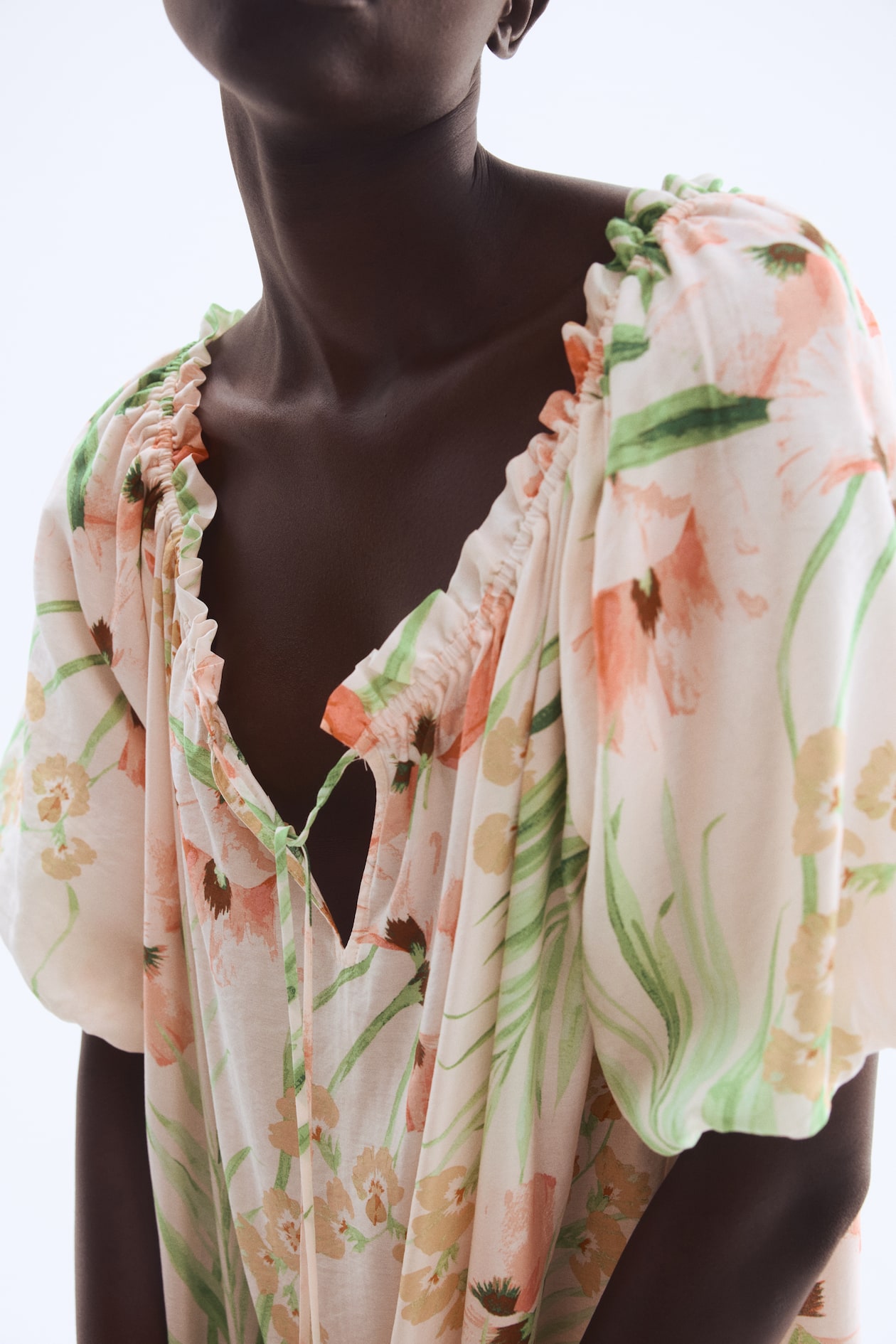 Drawstring-Detail Dress - image 2