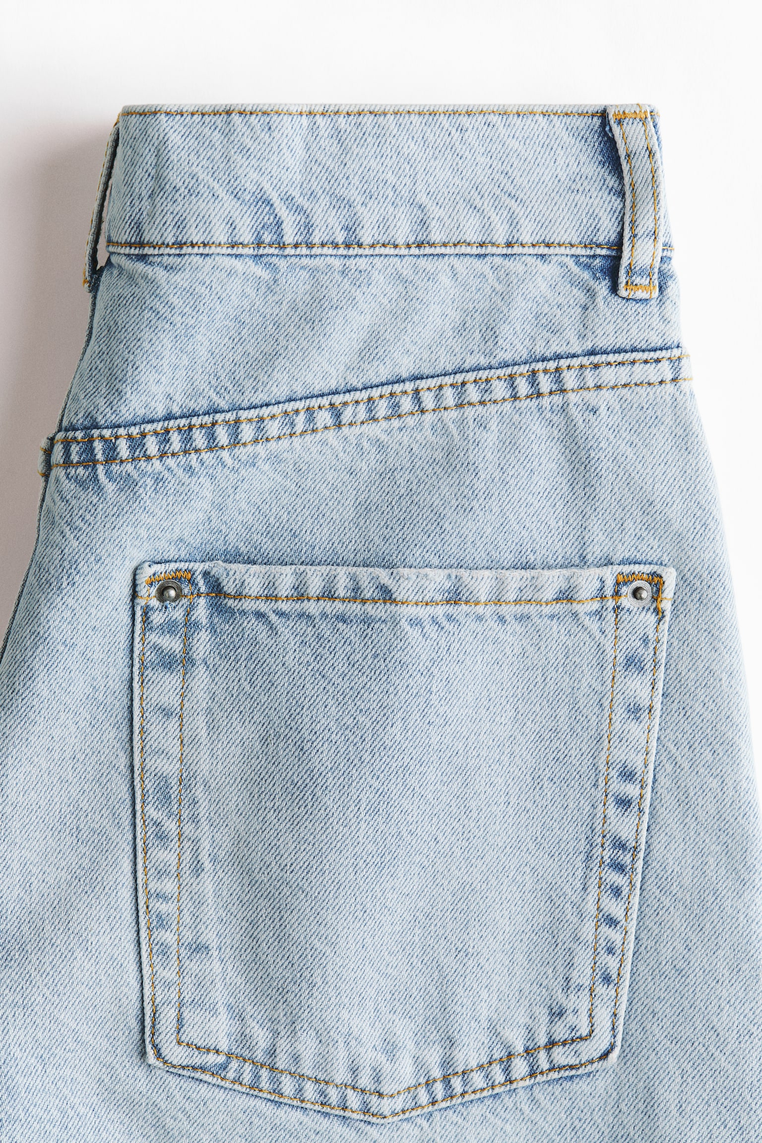 Wide-leg jeans - Light denim blue - 7