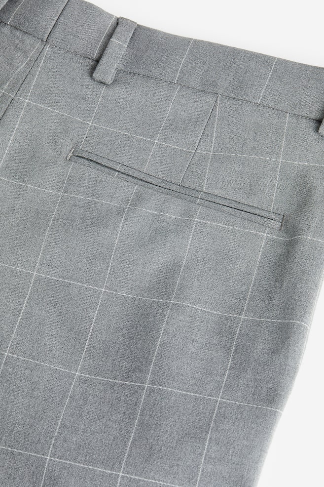 Slim Fit Suit trousers - Grey/Checked/Black/Brown/Checked/Dark brown/dc/dc/dc/dc/dc/dc - 4