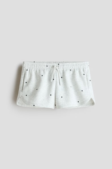 Patterned sweatshorts