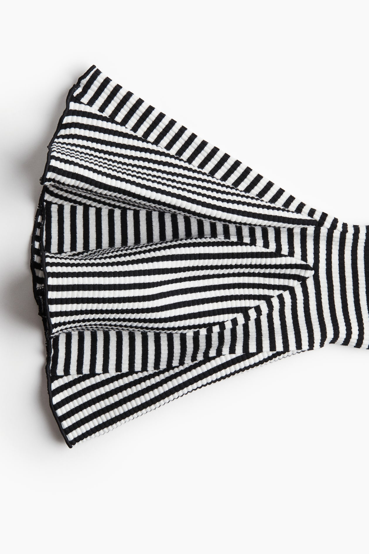 Trumpet-Sleeved Ribbed Dress - image 2