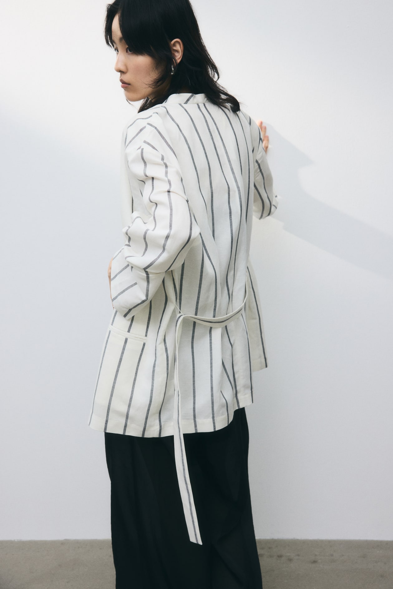 Linen-Blend Jacket - image 3