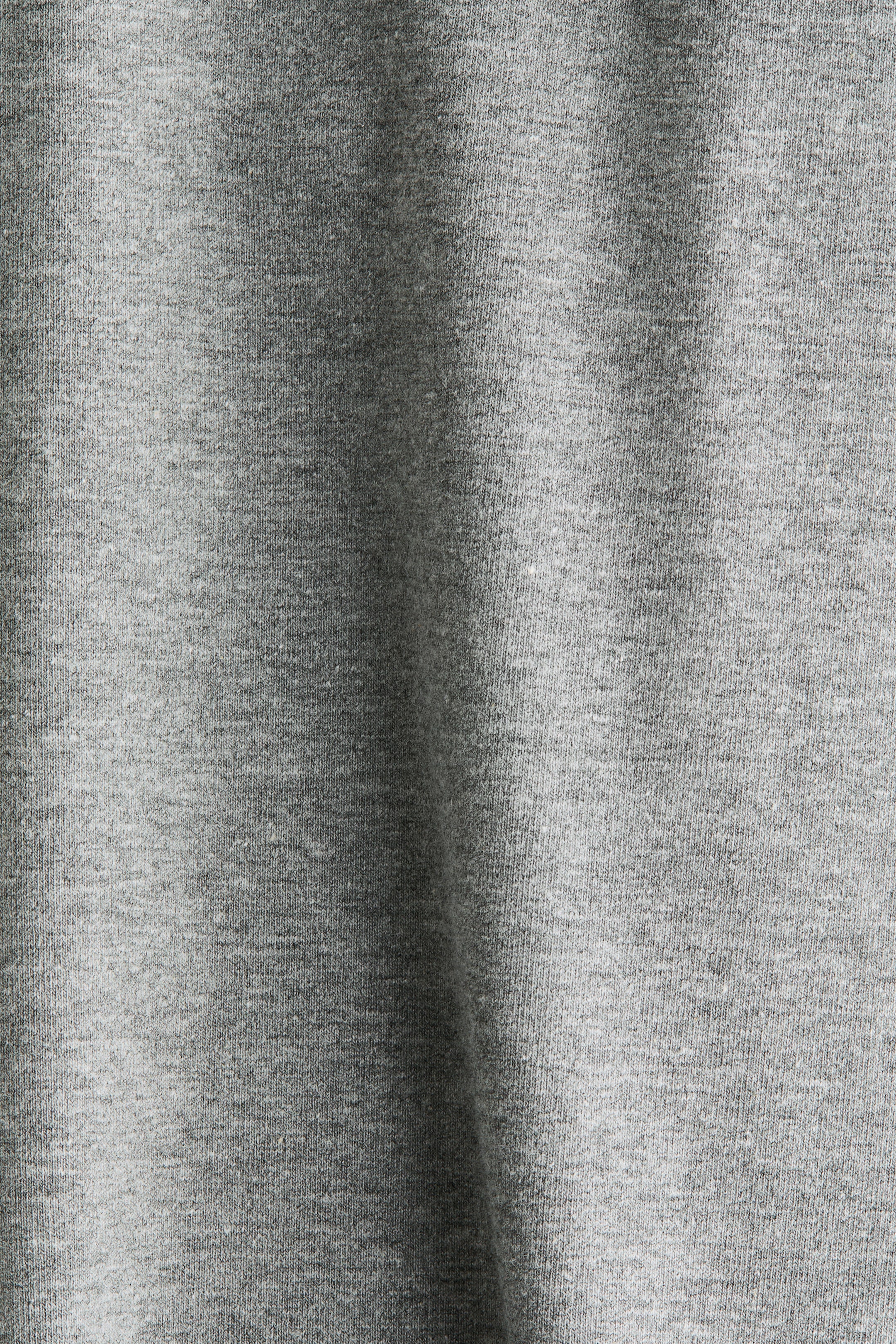 View larger image: Foldover-Waist Cotton Pants - Gray melange - Ladies | H&M PH 6