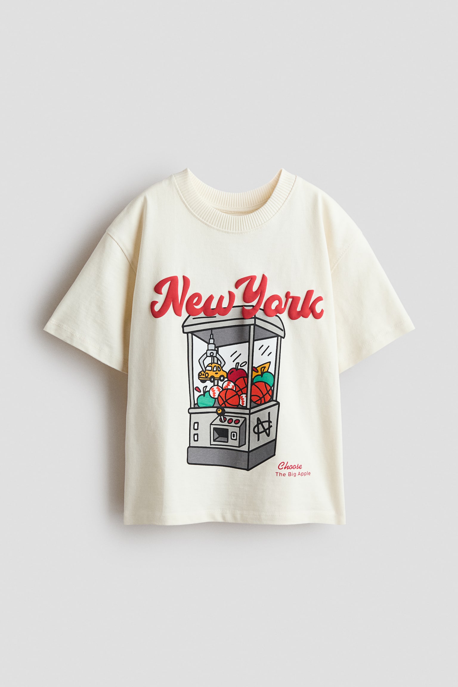 T-shirt met print - Roomwit/New York/Marineblauw/Sports/Zwart/NASA/Lichtgroen/klokhuis/Wit/Chasin' Waves/Wit/Fast crew/Oranje/dino/Dusty turkoois/Energy/Wit/Boston Garage Club