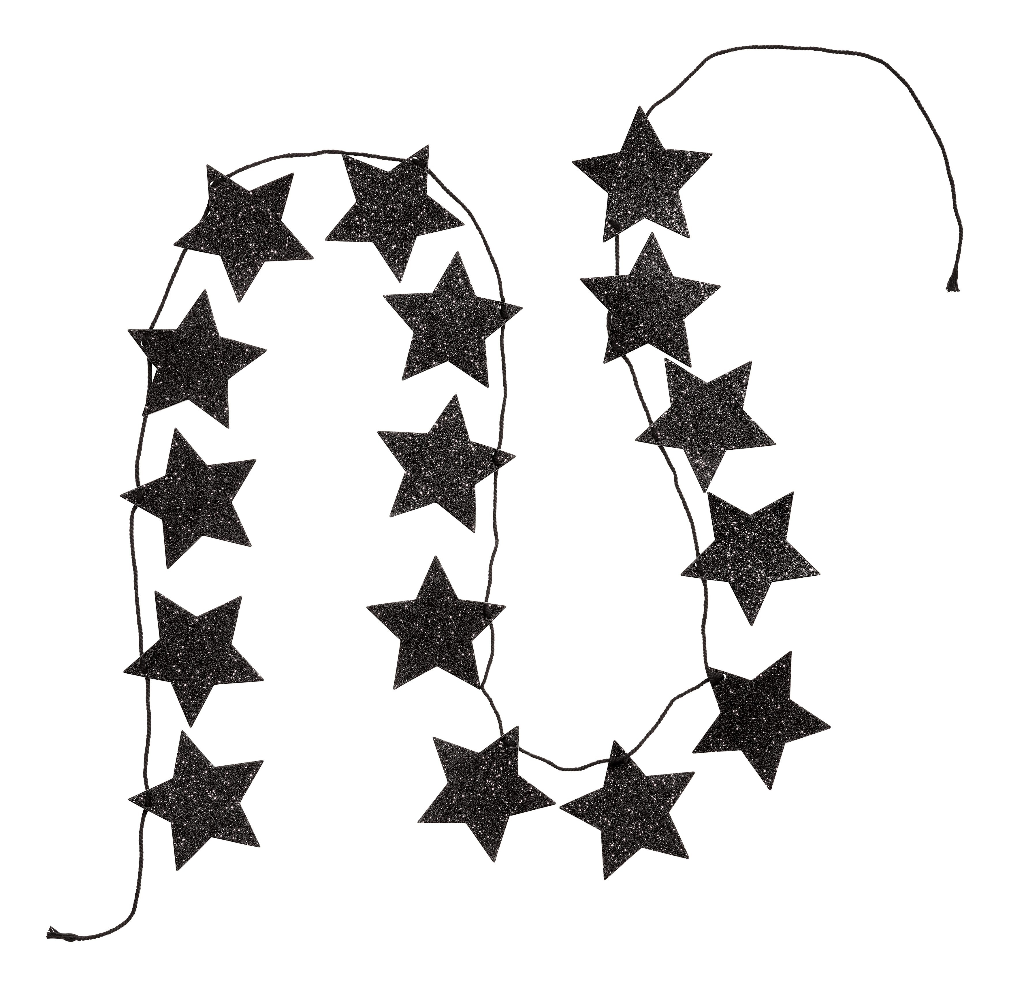 Festone di stelle glitter