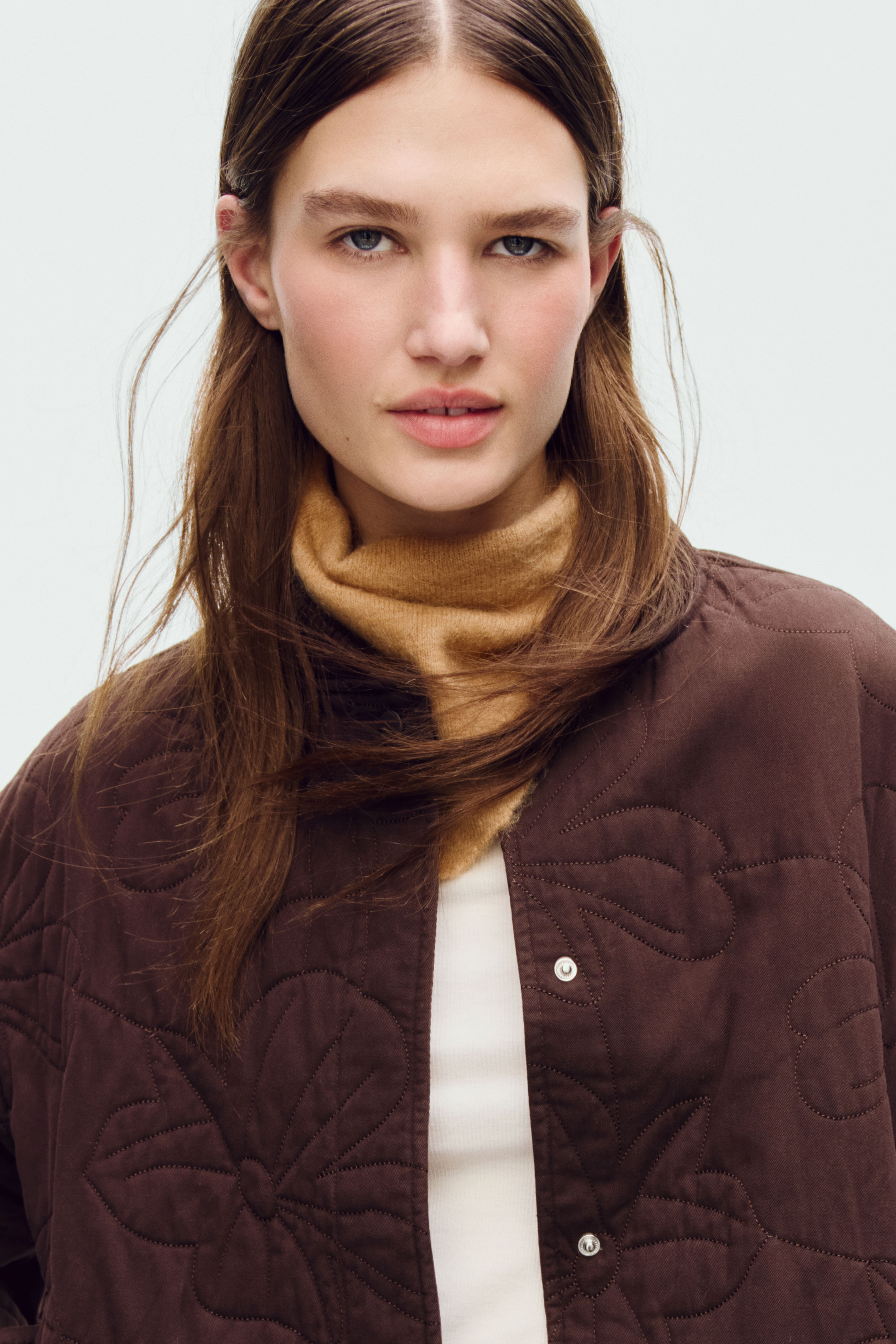 Quilted Bomber Jacket