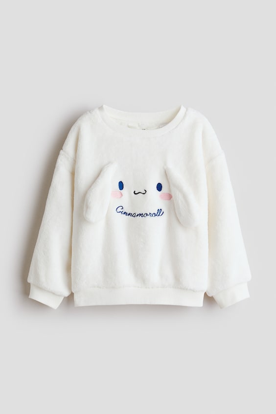 Детские худи H&M Pile Sweatshirt with Motif