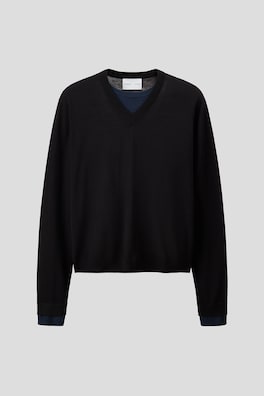 Finstickad ulltröja Regular Fit