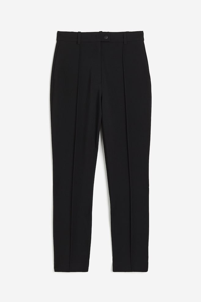 Tailored trousers - Black/Dark grey/Dark khaki green - 2