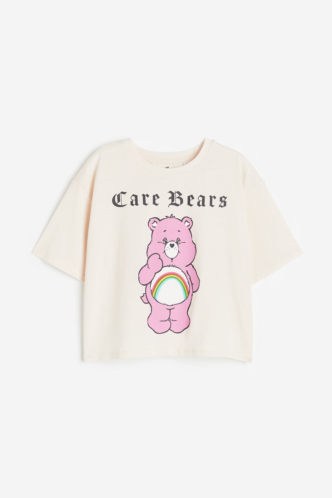 Oversized Printed T-shirt - Light beige/Care Bears - Kids | H&M US