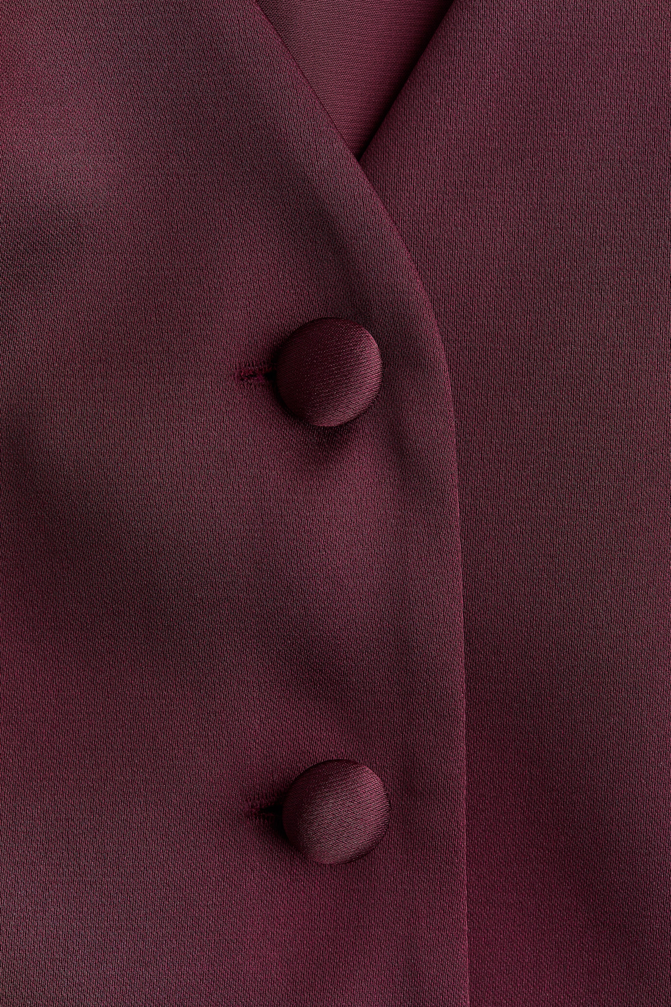 Visualizza immagine più grande: Puff-sleeved blouse - Bordeaux - DONNA | H&M IT 7