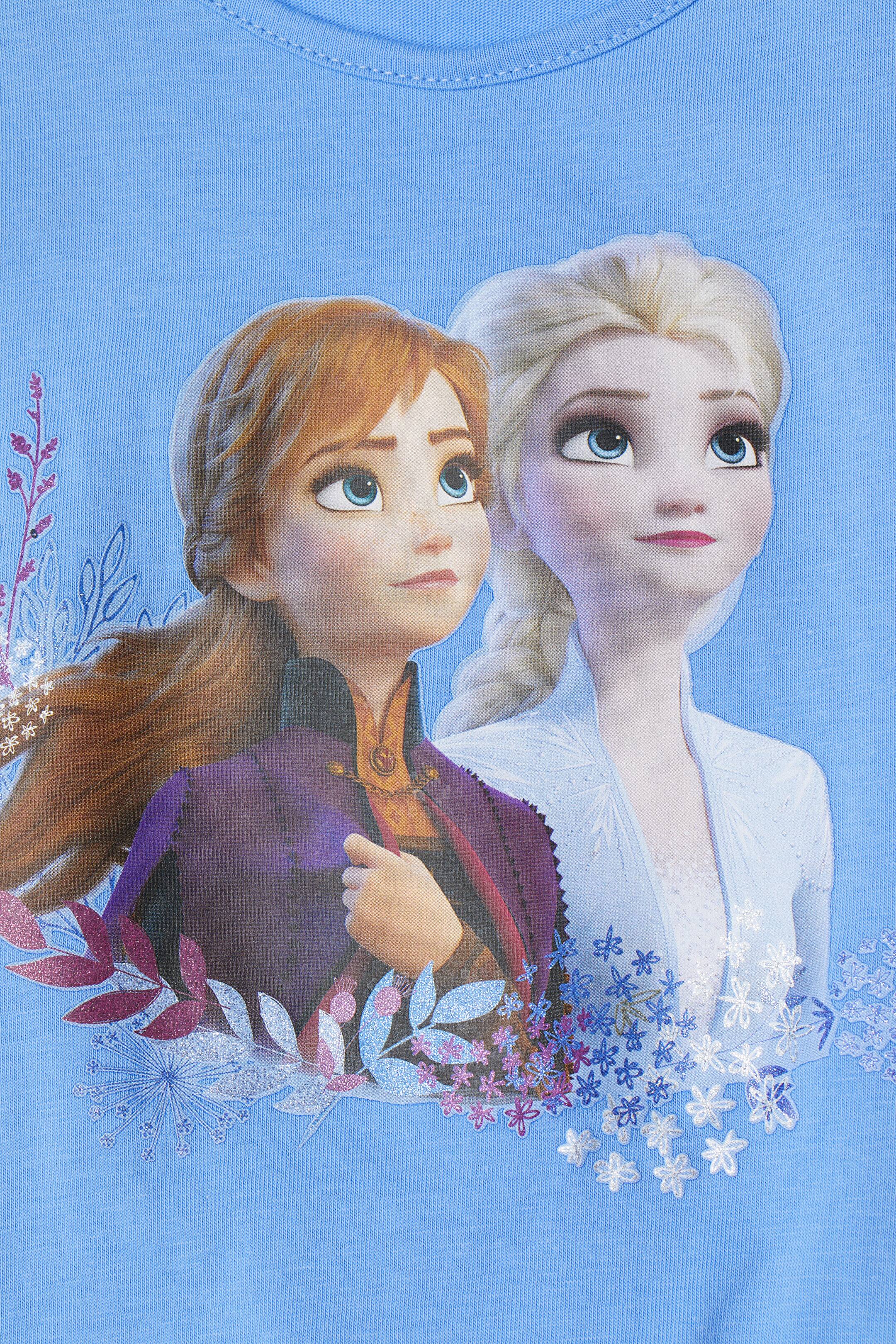 Προβολή μεγαλύτερης εικόνας: Φορέματα με τύπωμα (2 τμχ.) - Μπλε/Frozen - Kids | H&M GR 3